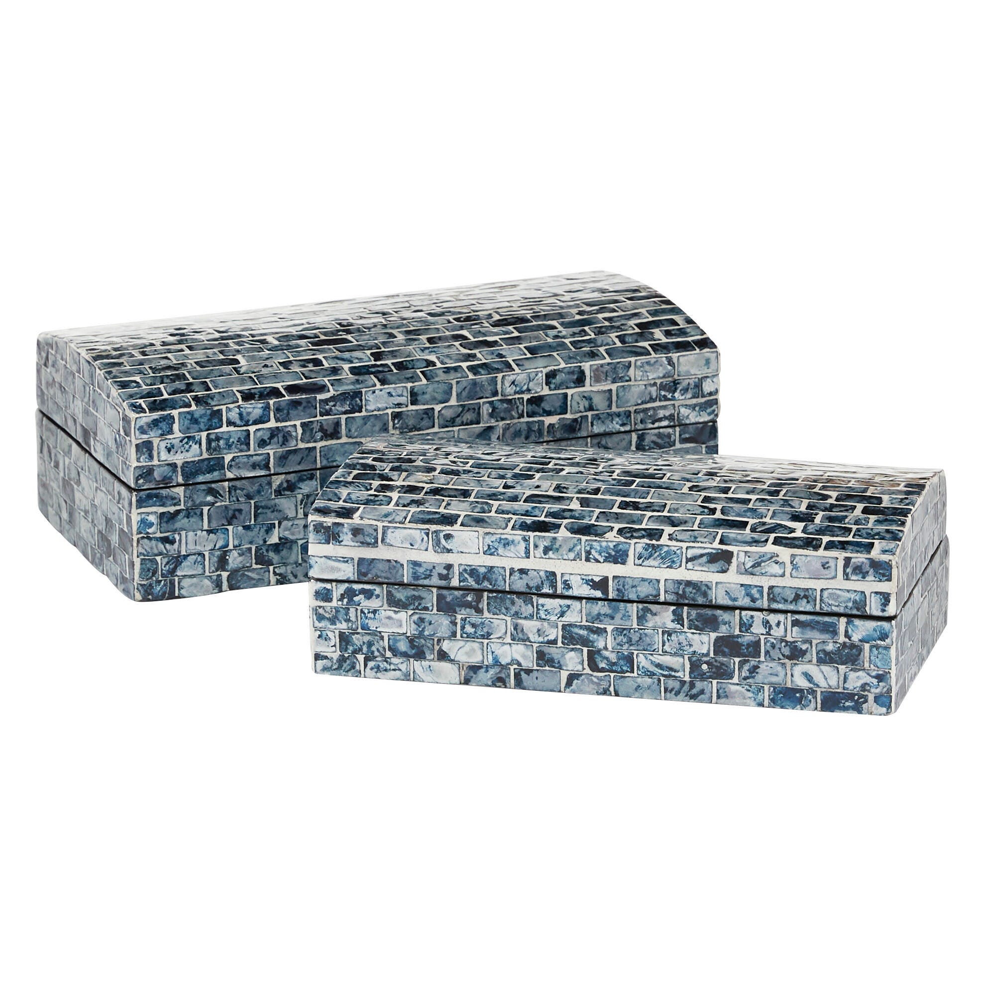 Bayberry Lane Box with Hinged Lid (Set of 2), , large