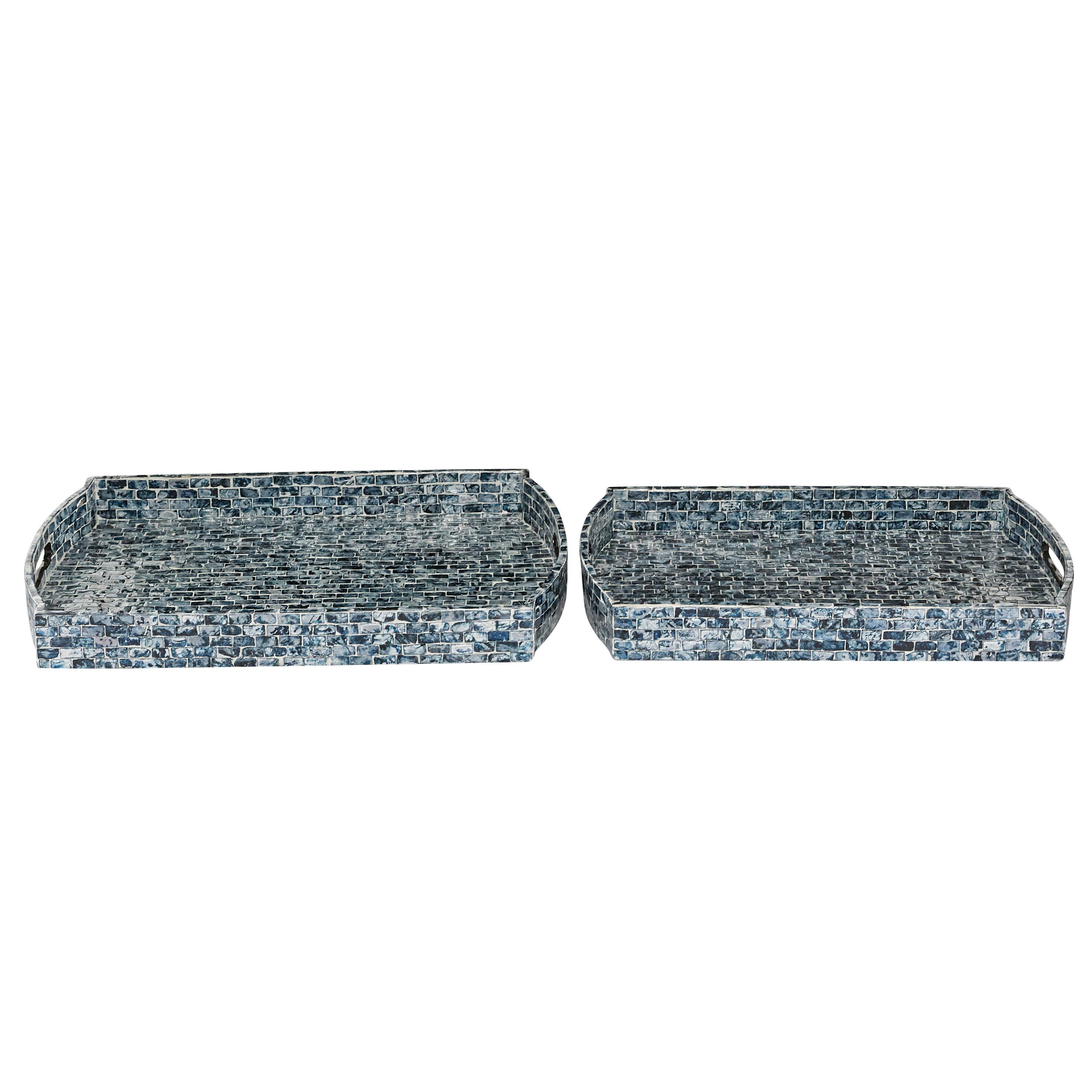 Bayberry Lane Tray with Slot Handles (Set of 2), , large