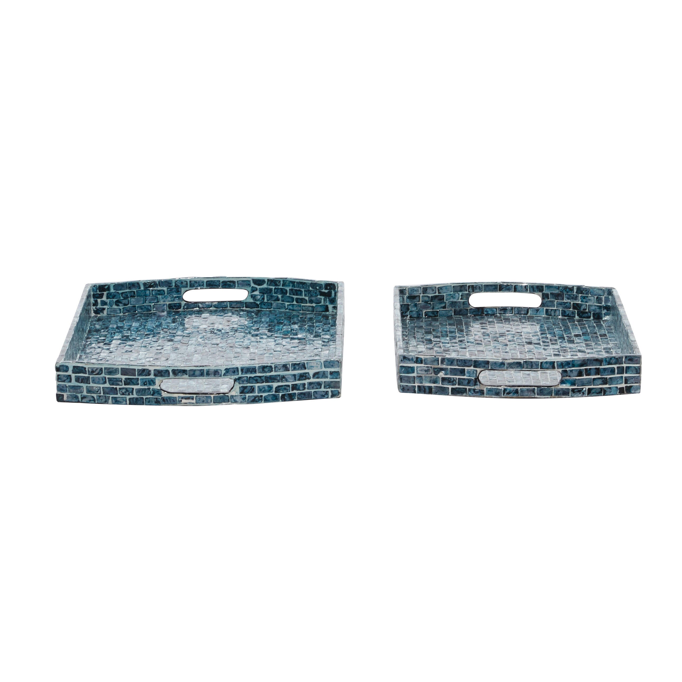 Bayberry Lane Tray with Slot Handles (Set of 2), , large