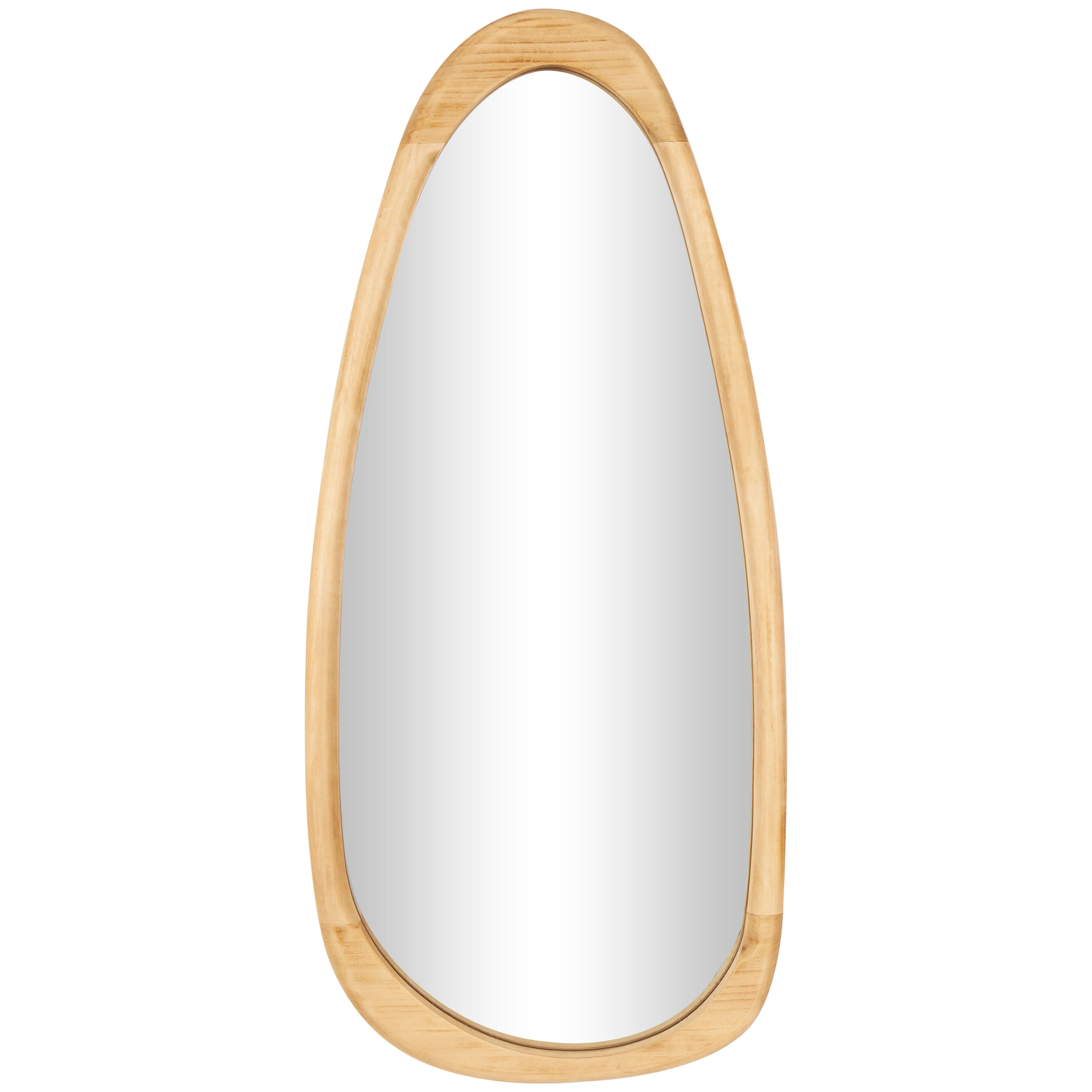 Bayberry Lane Oval Wall Mirror 19"W X 42"H, , large