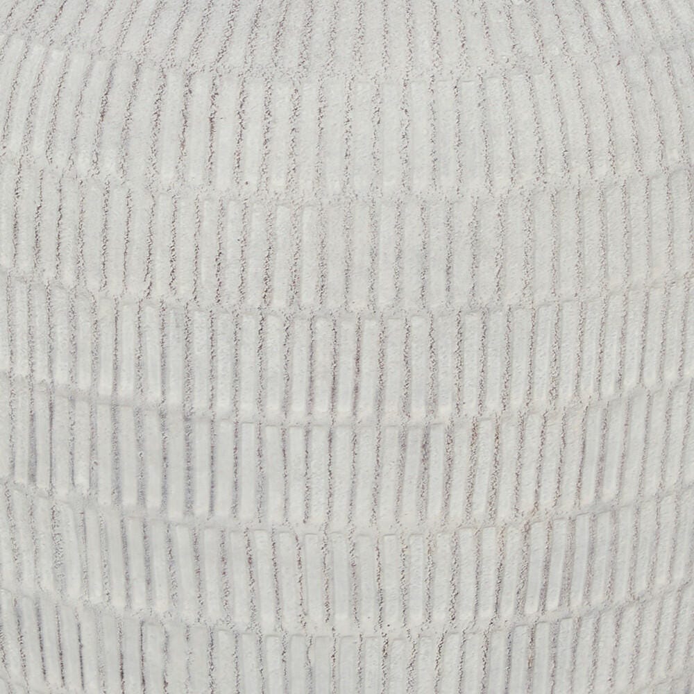Bayberry Lane Large Textured Vase with Linear Pattern, , swatch