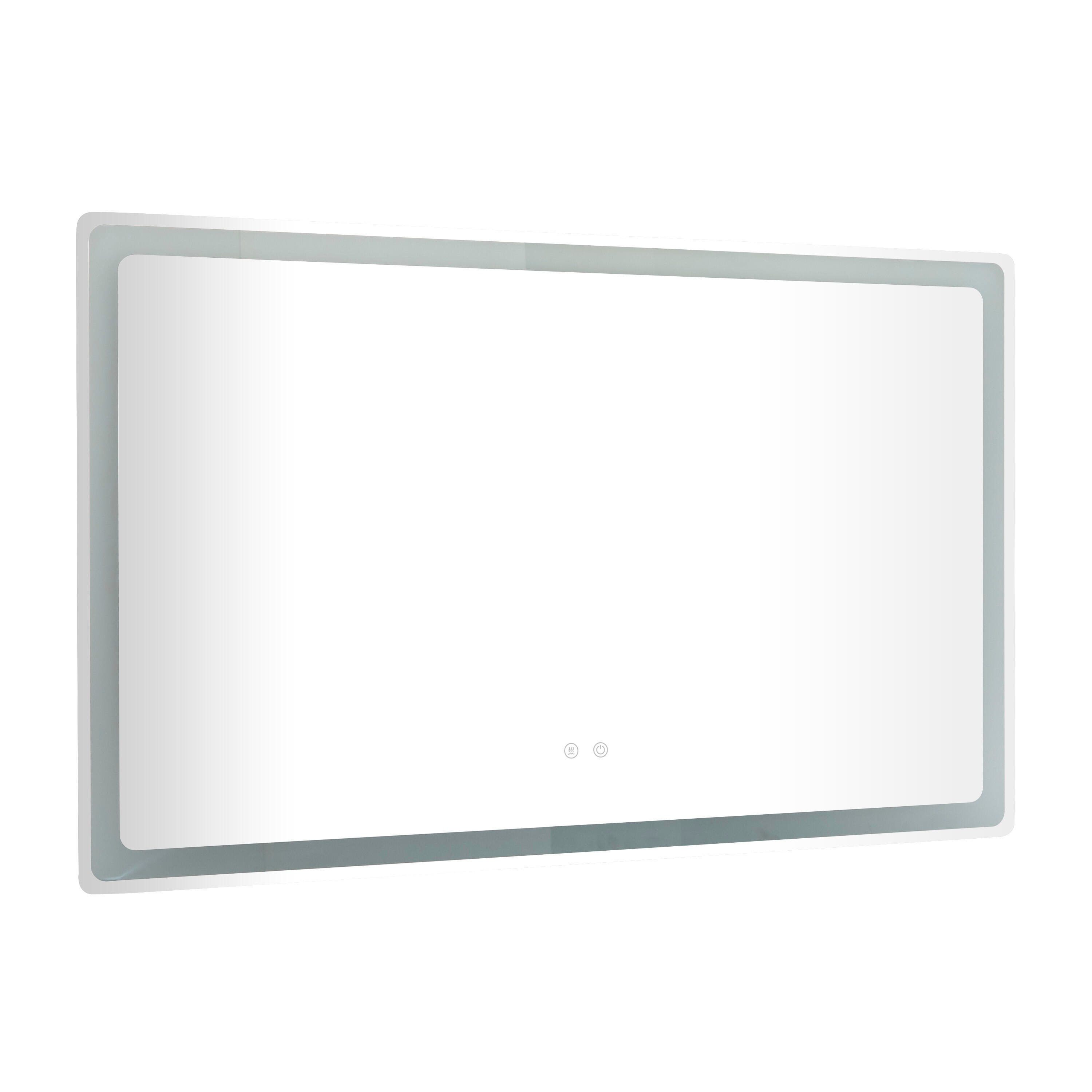 Bayberry Lane Anti Fog Mirror with LED Light 51"W X 32"H, , large