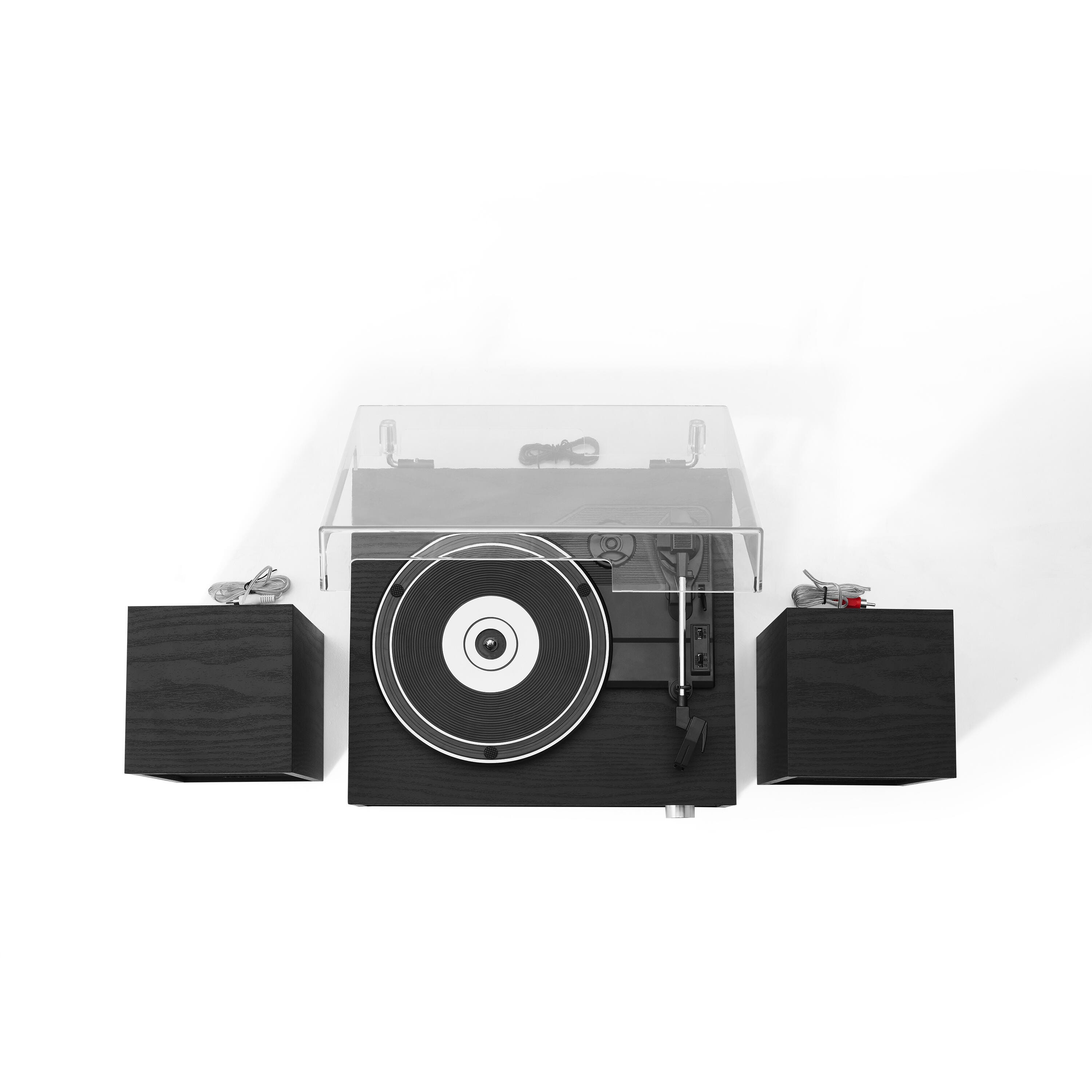 Crosley Sloane Record Player With Speakers, , large