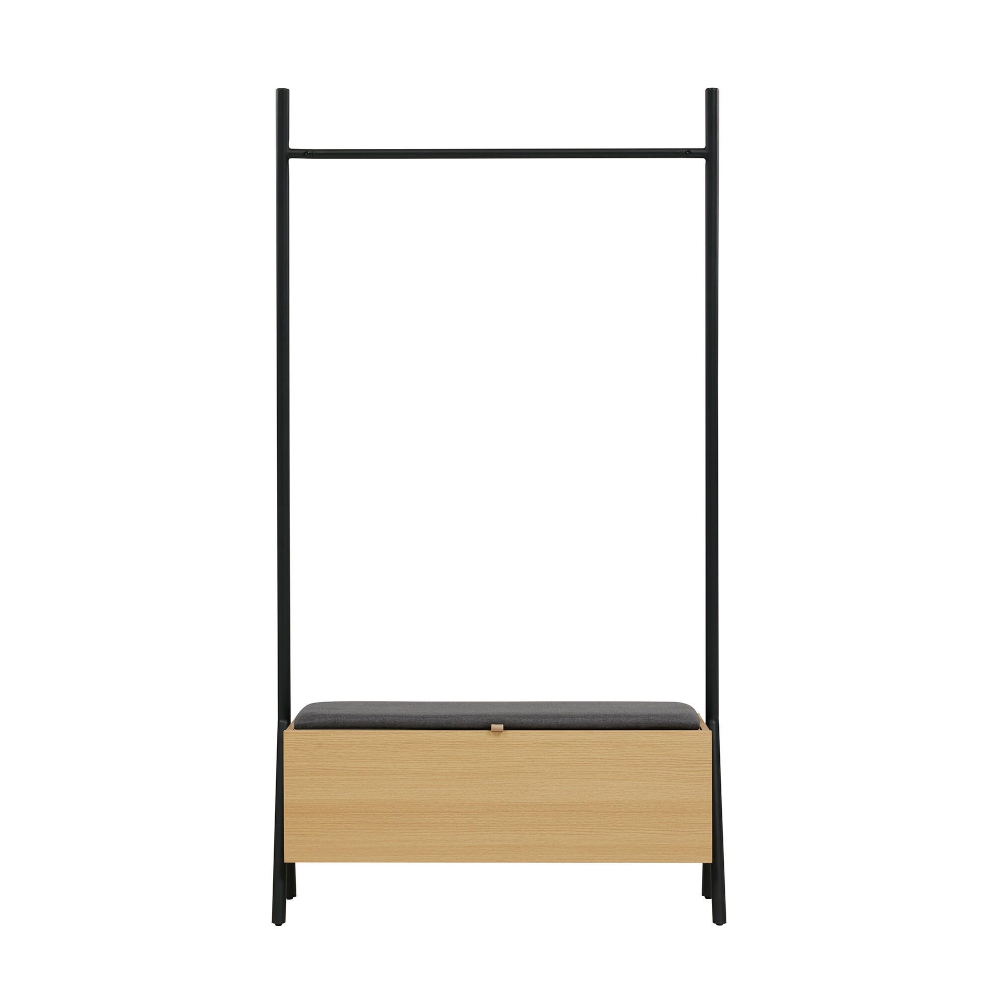 Manhattan Comfort Paloma Open Hanging Closet with Storage, , large