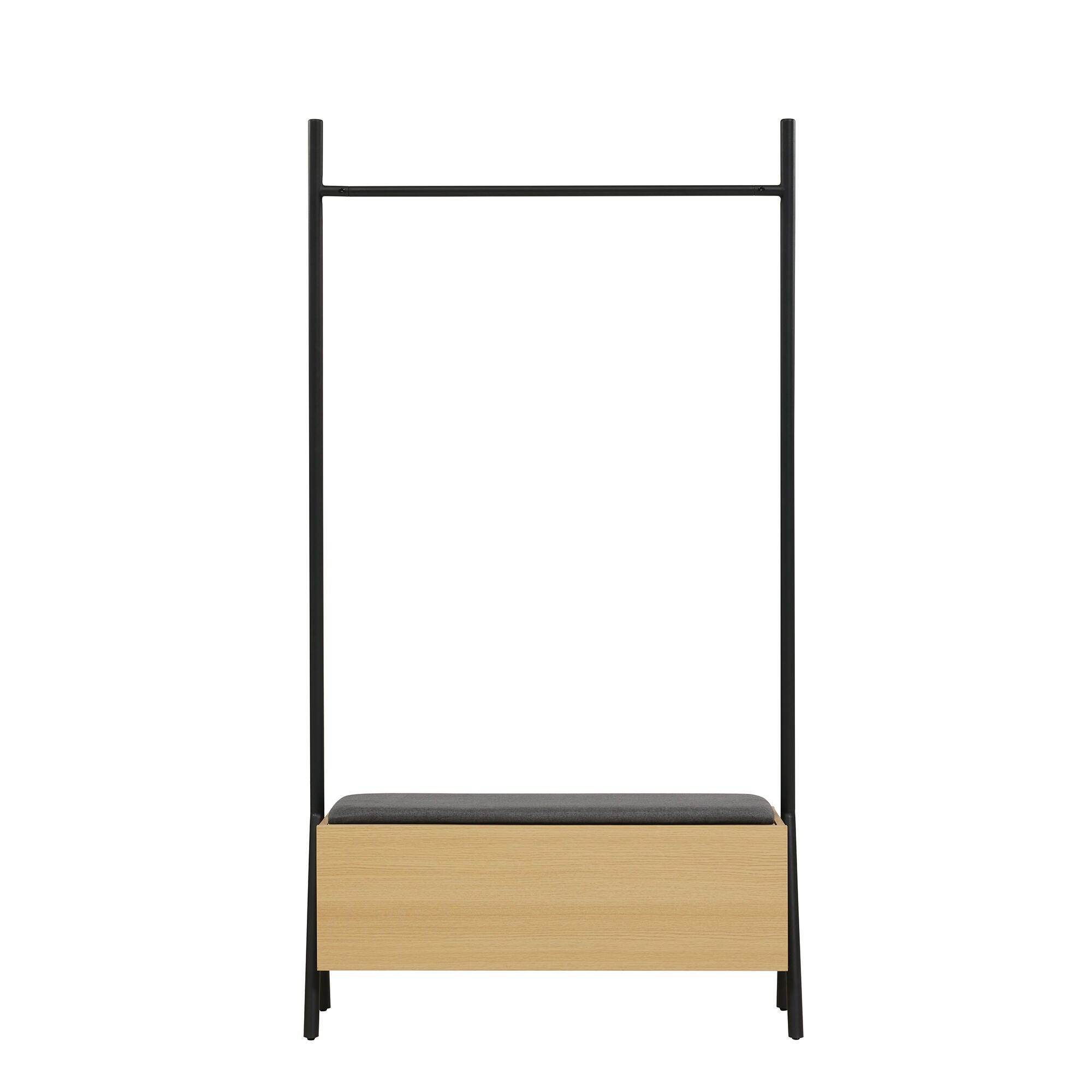 Manhattan Comfort Paloma Open Hanging Closet with Storage, , large