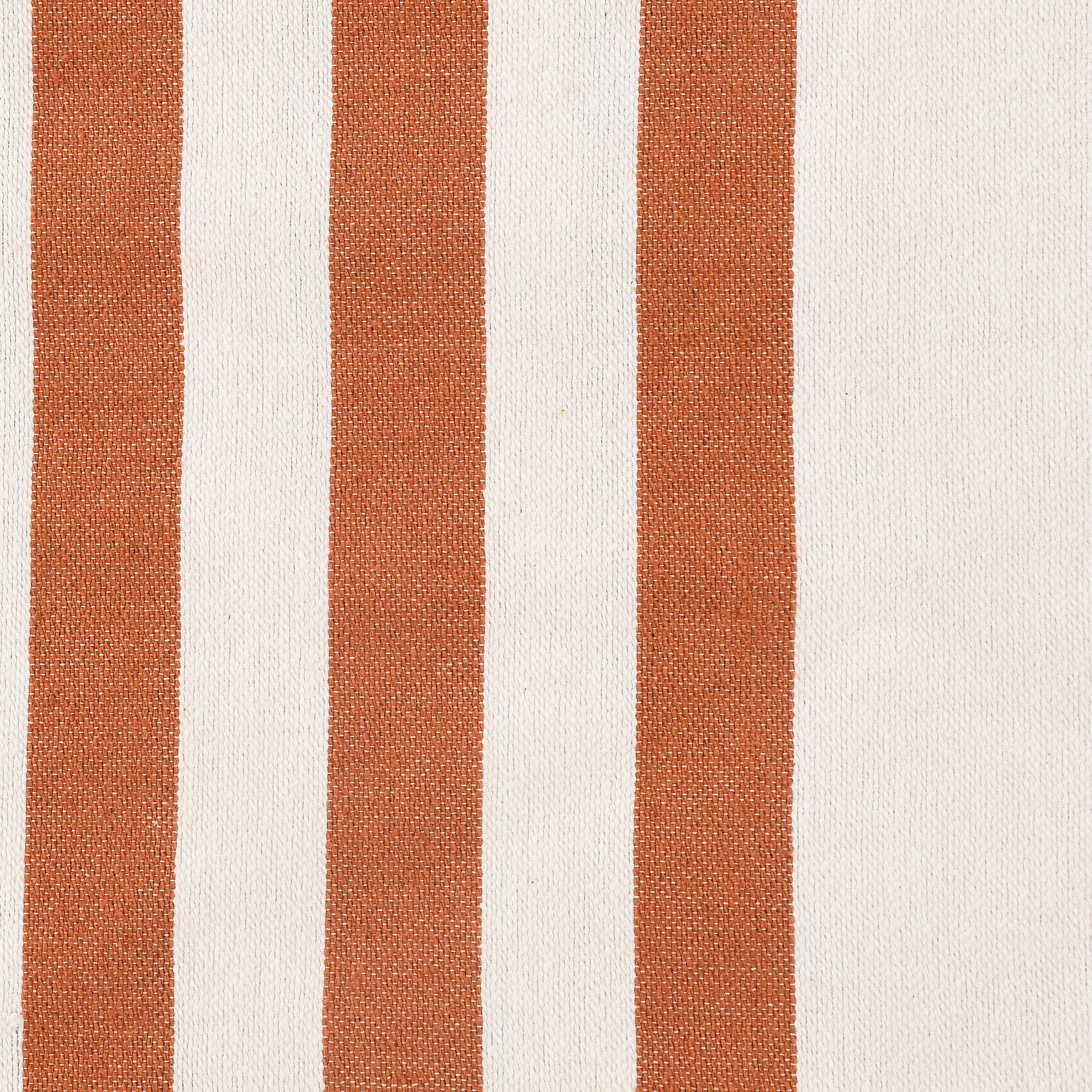 Harbor Striped Throw Blanket, Orange, large