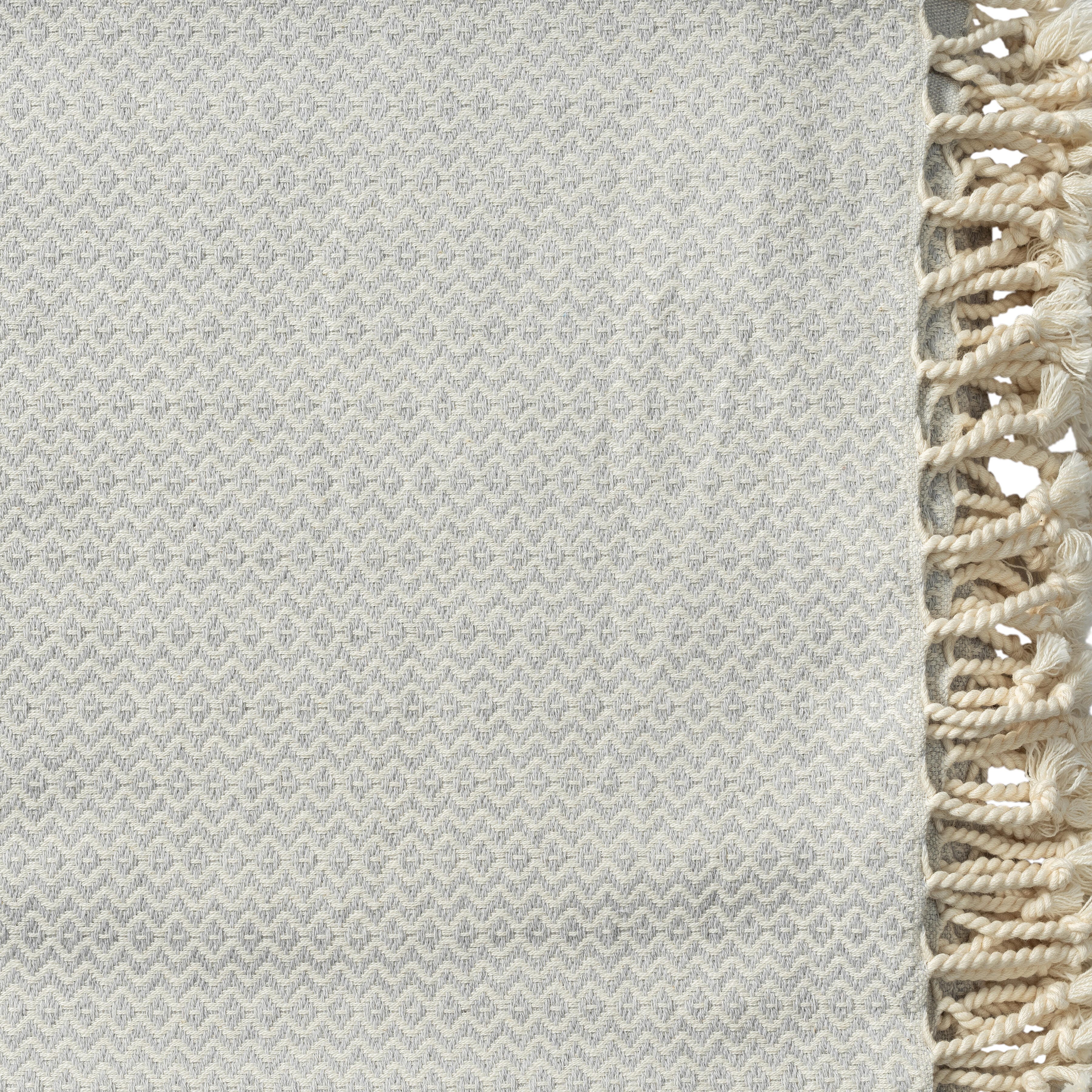 Sadie Diamond Throw Blanket, Gray, large