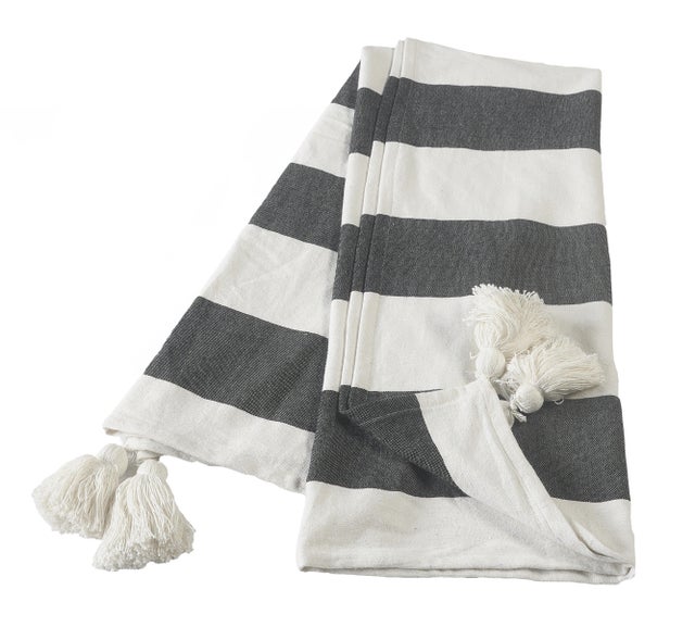 Marlin Striped Throw Blanket