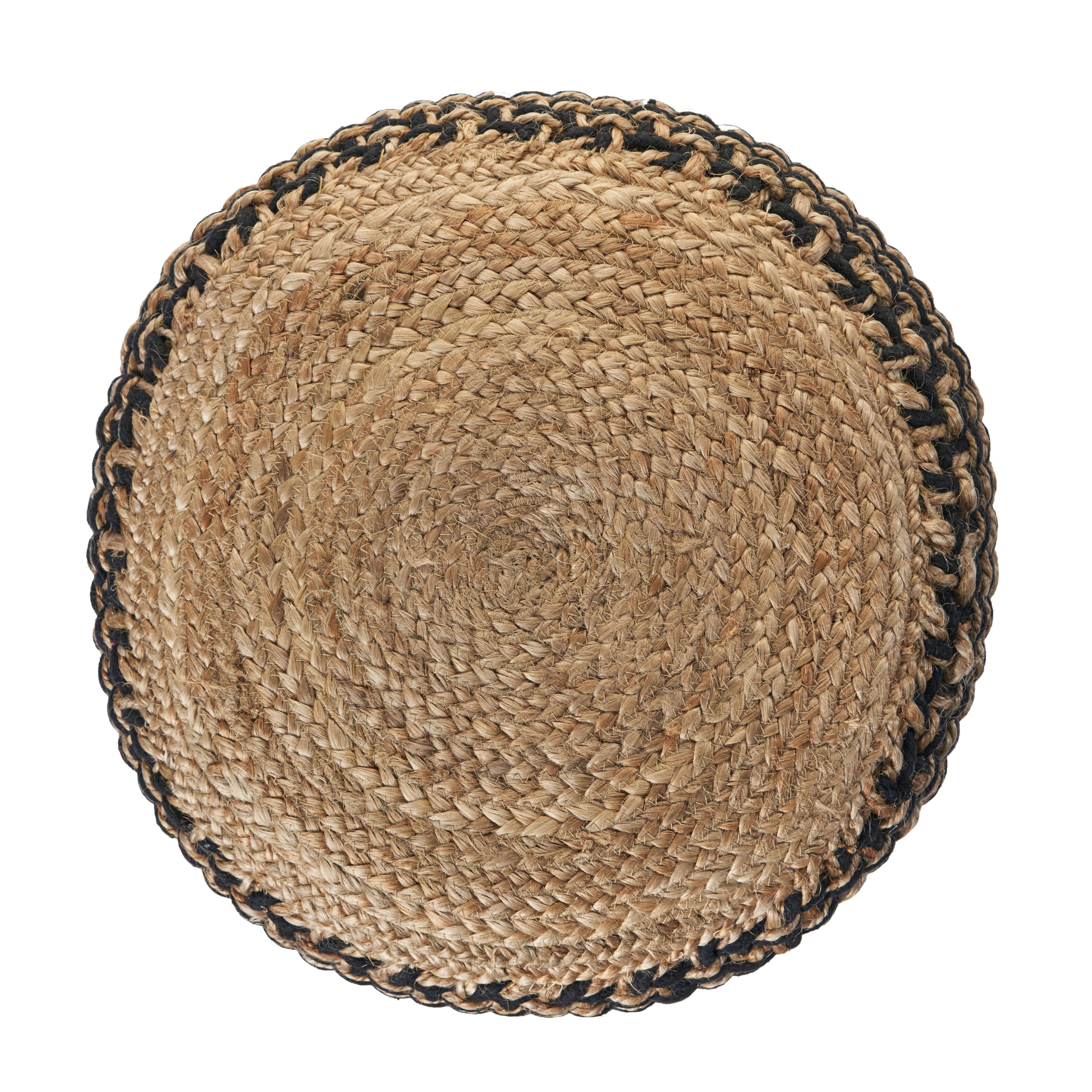 Spruce Geometric Pouf, , large