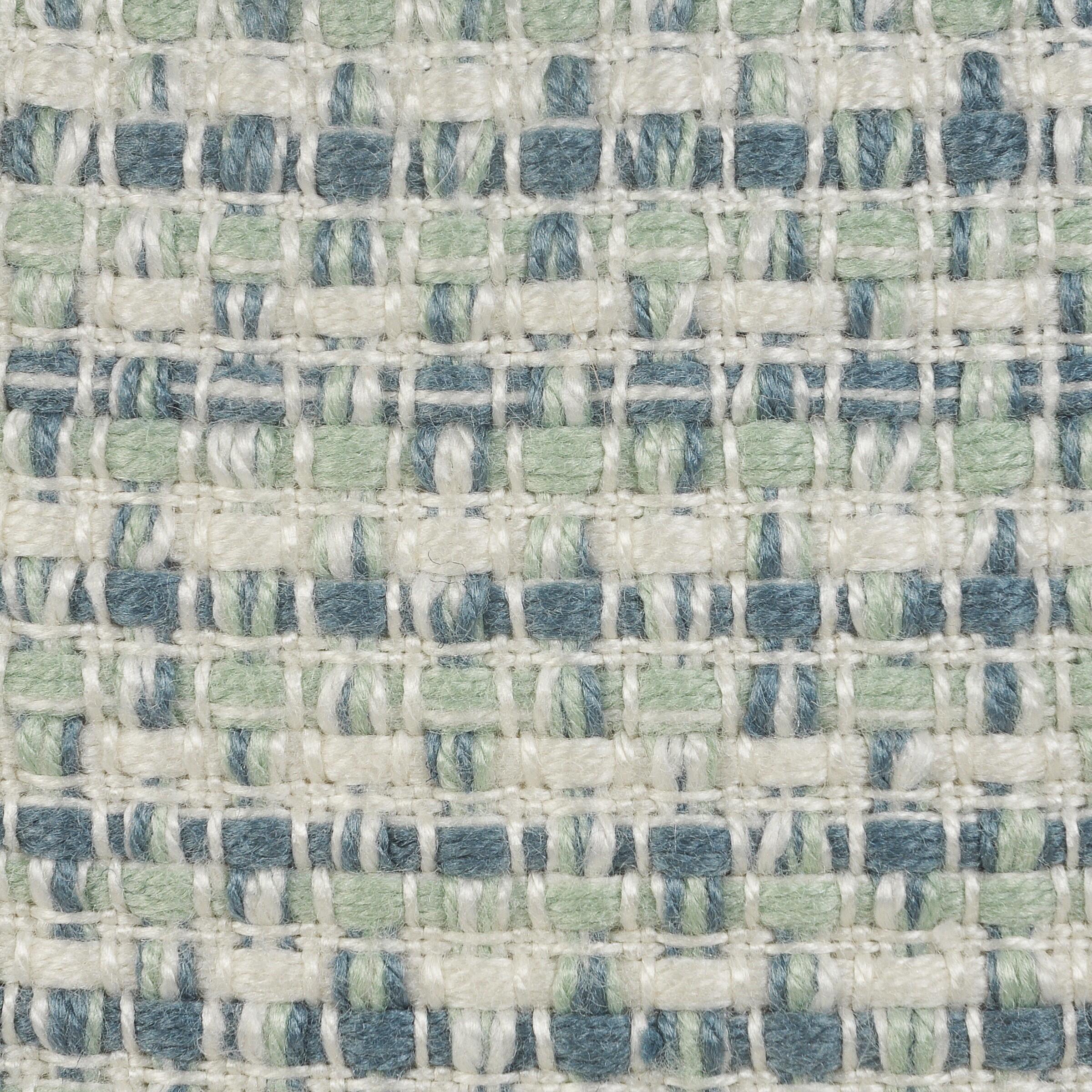Atlantis Geometric Indoor/Outdoor Pouf, , swatch