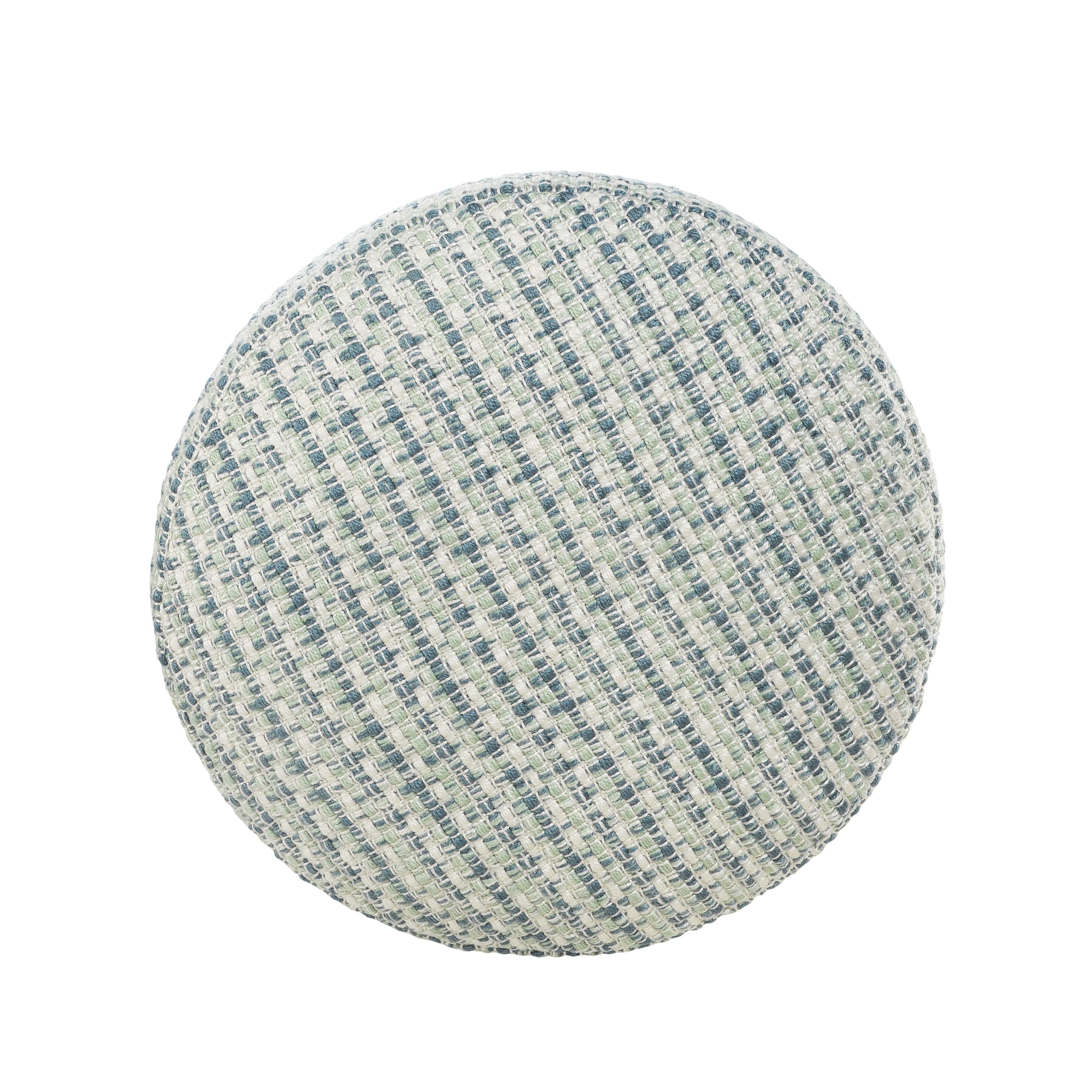 Atlantis Geometric Indoor/Outdoor Pouf, , large