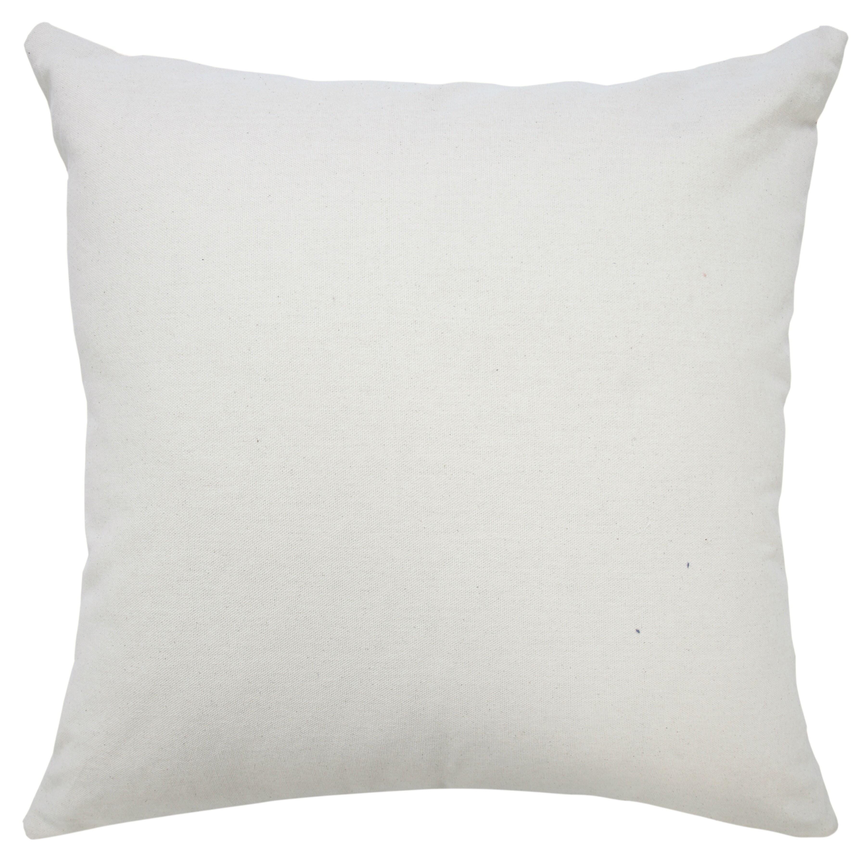 Suvii Home Madeline Decorative Throw Pillow, Dusty Rose/White, large