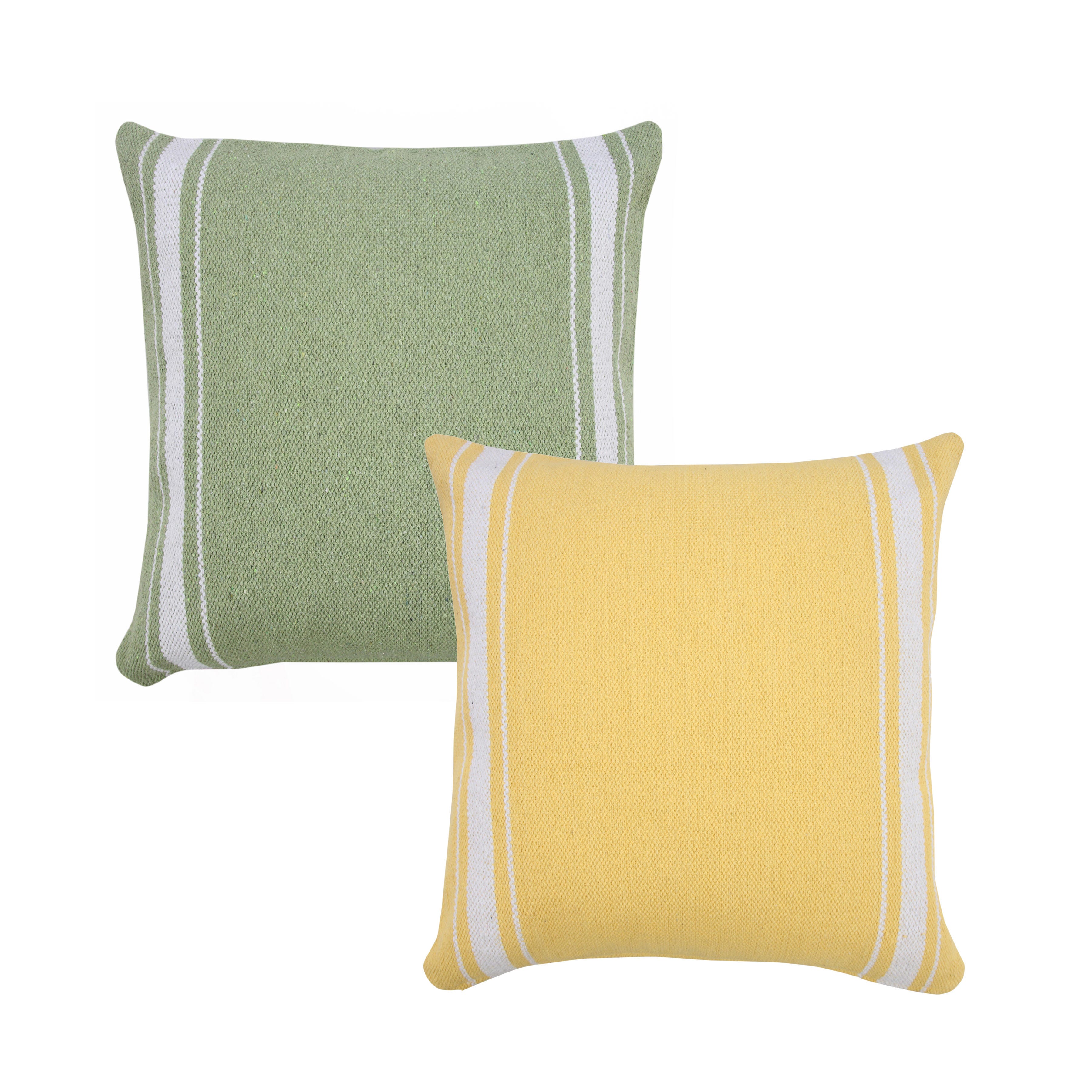 Suvii Home Callie Halo Striped Decorative Throw Pillow, , large