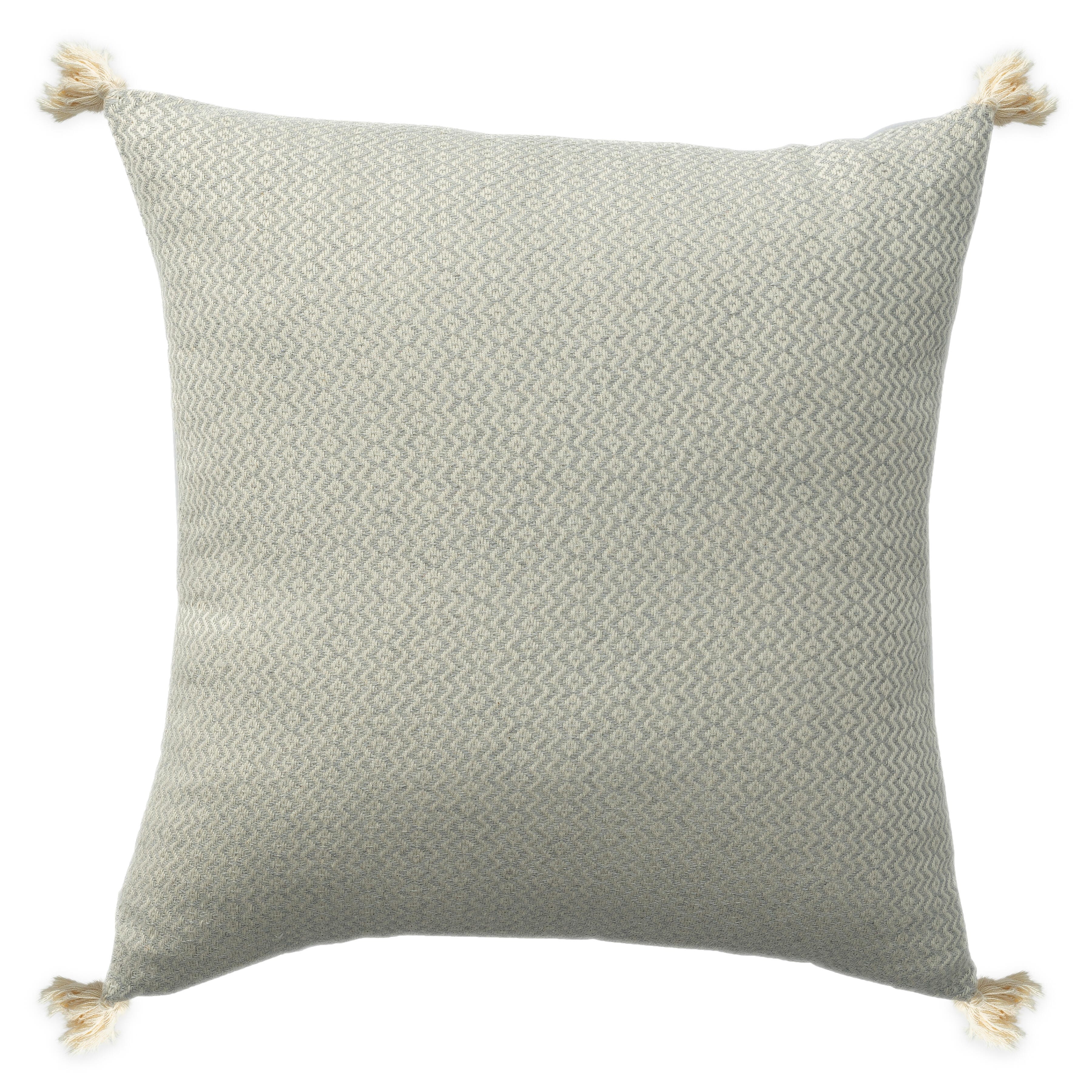Suvii Home Ruby Decorative Throw Pillow, Light Gray, large