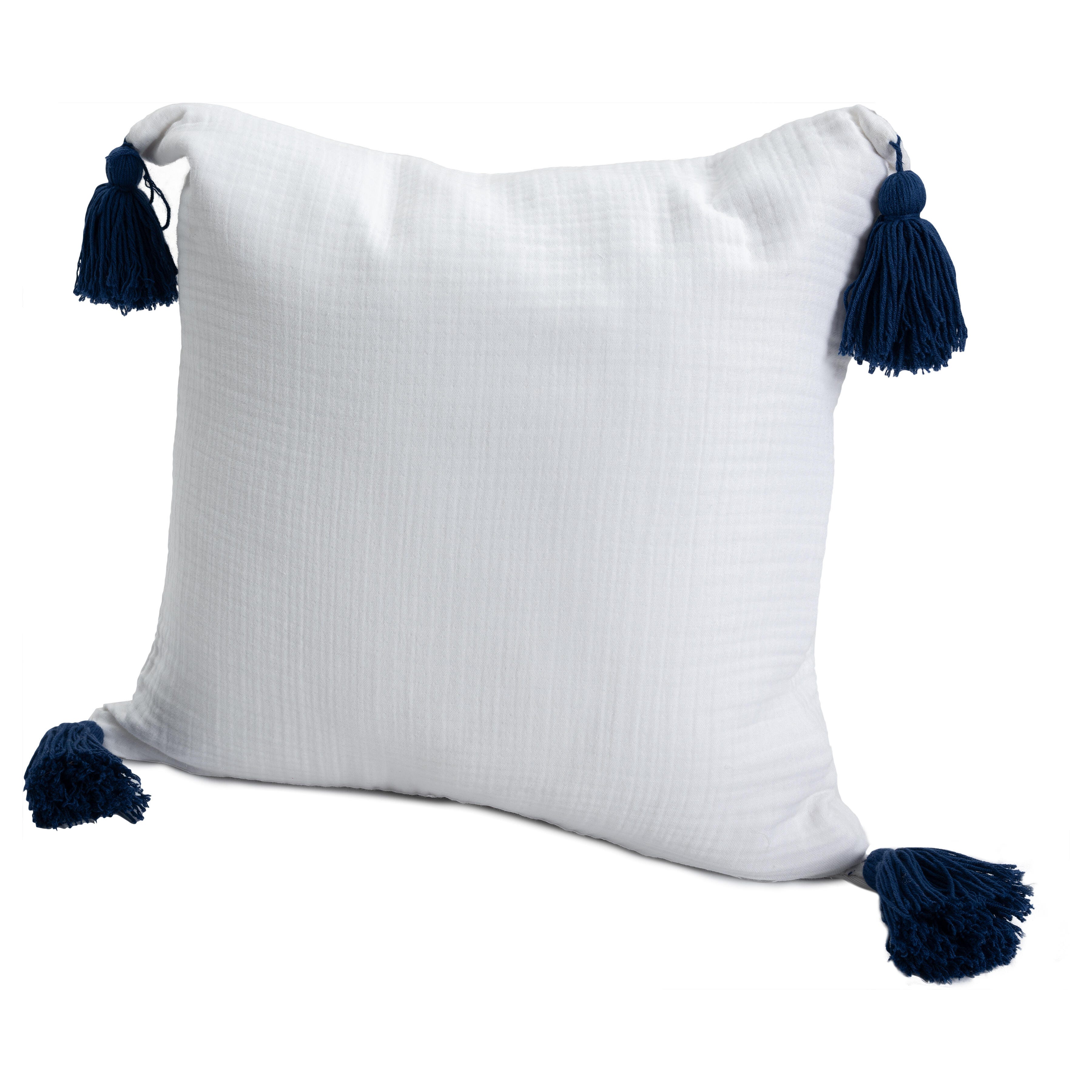 Suvii Home Alaina Decorative Throw Pillow, White, large
