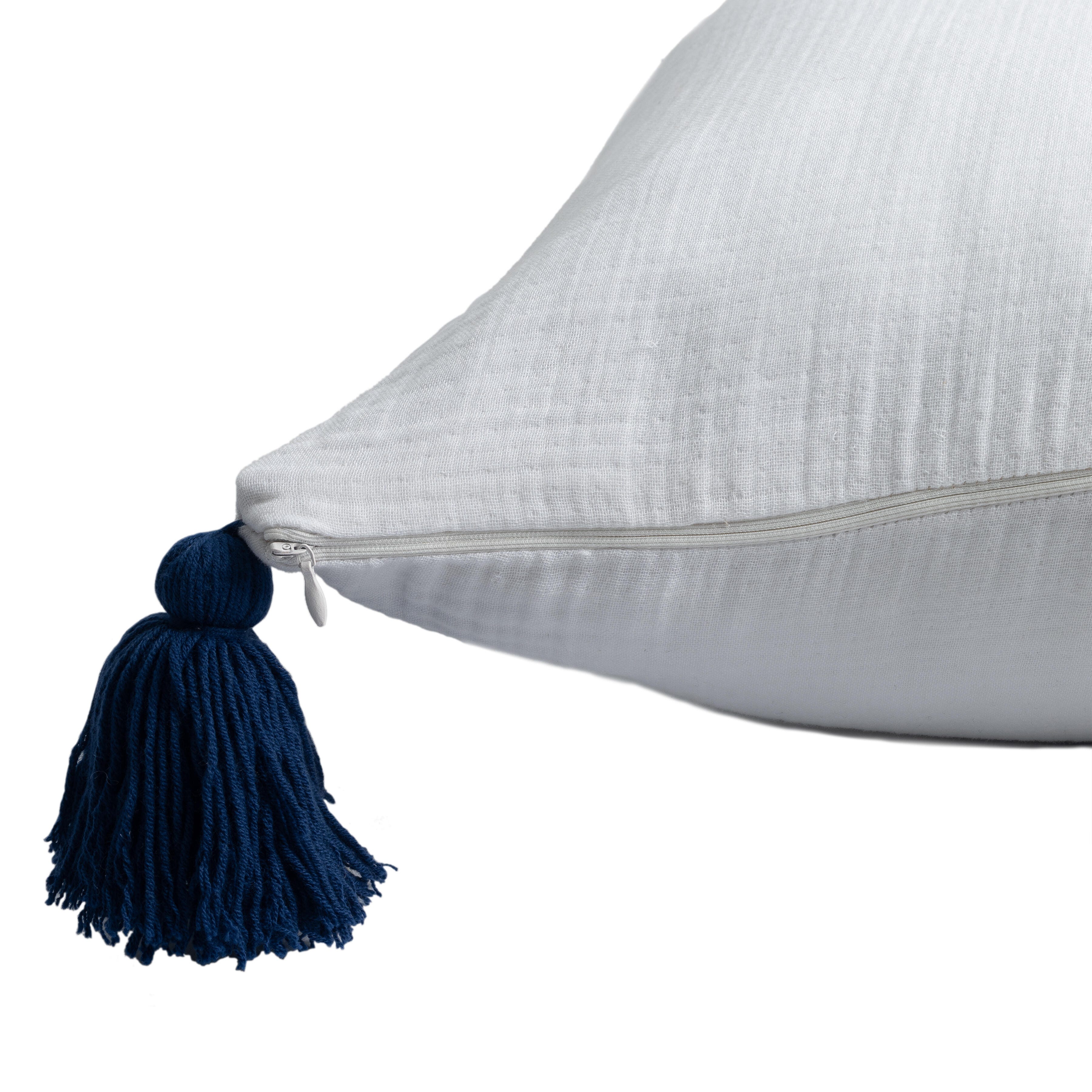 Suvii Home Alaina Decorative Throw Pillow, White, large
