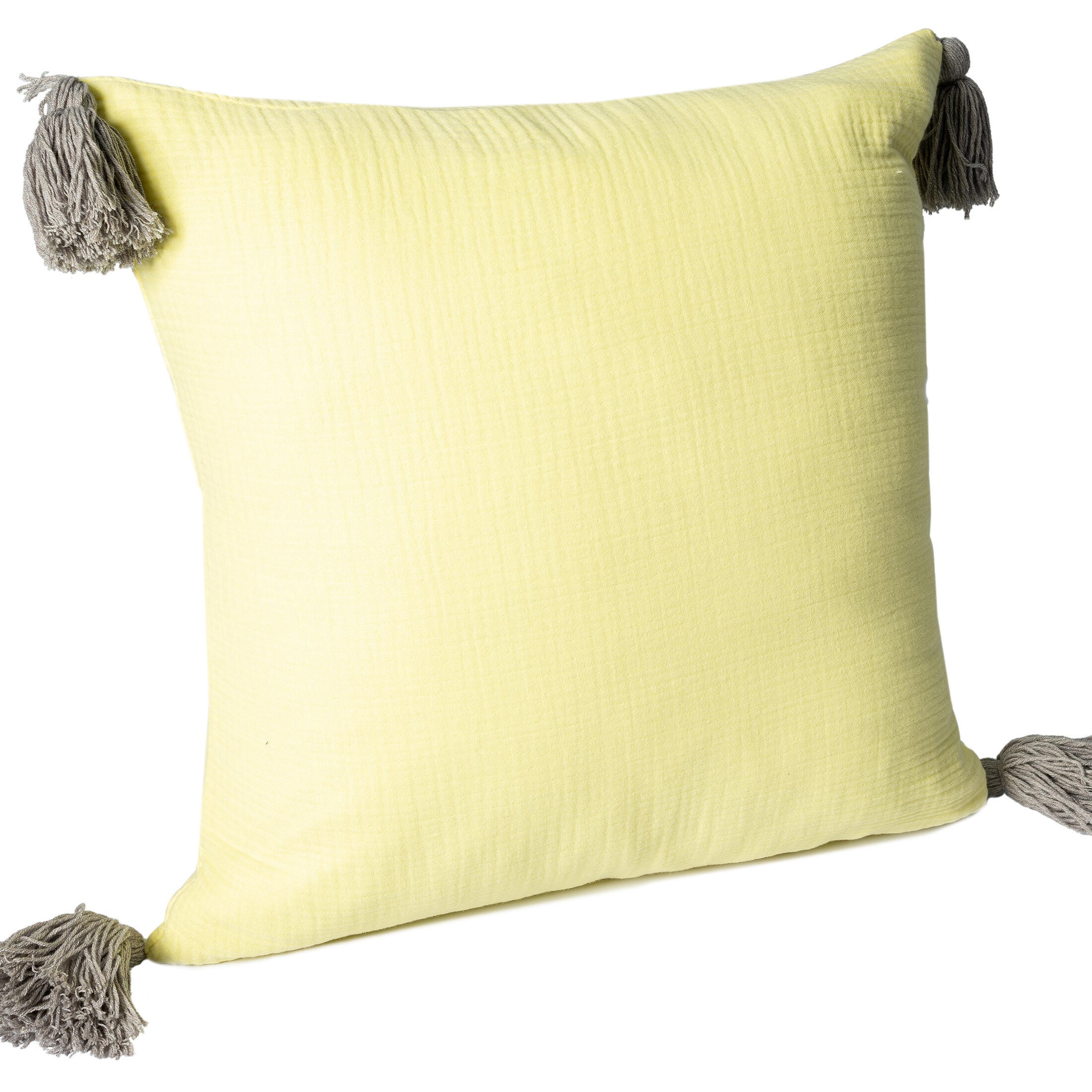 Suvii Home Alaina Decorative Throw Pillow, Lemonade, large