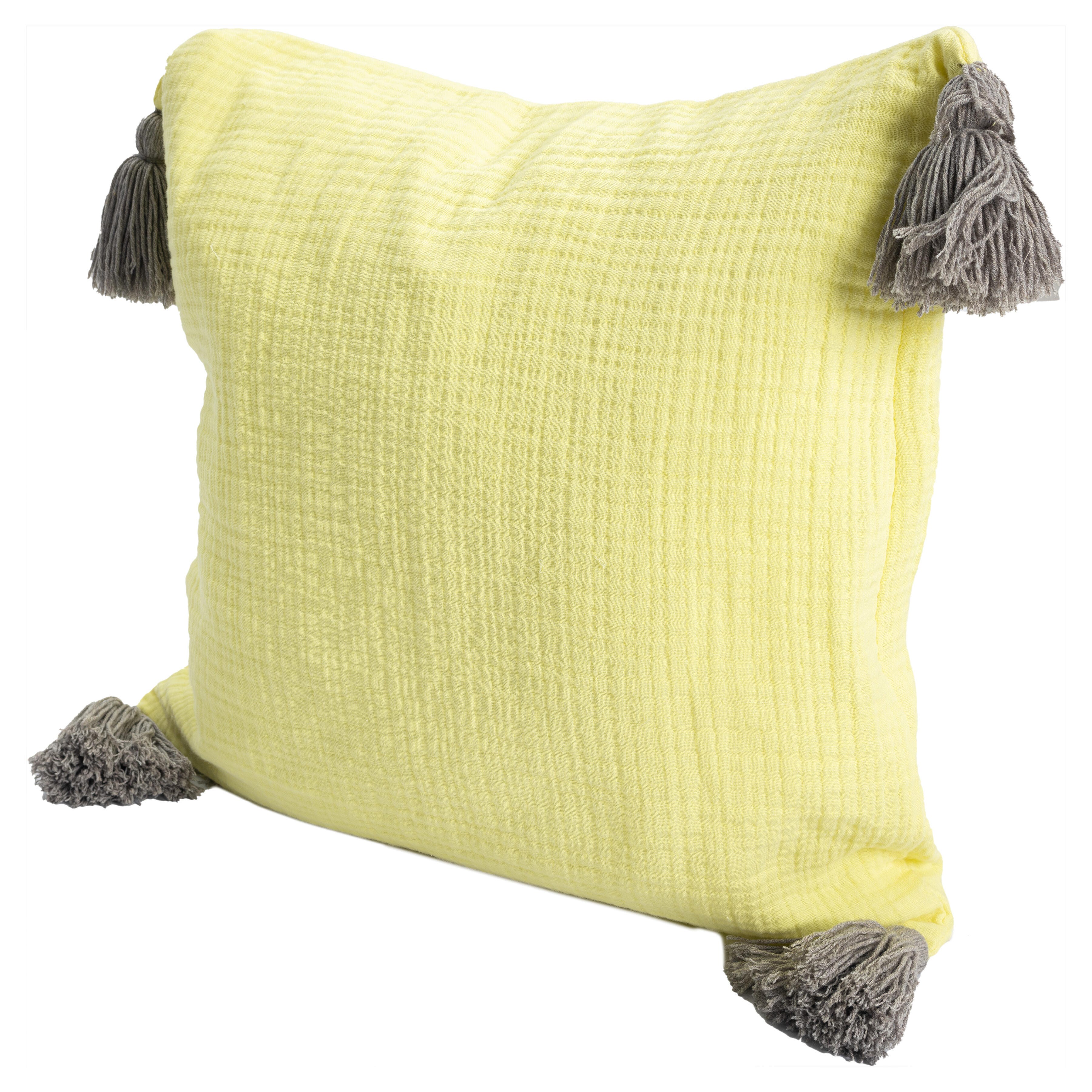 Suvii Home Alaina Decorative Throw Pillow, Lemonade, large