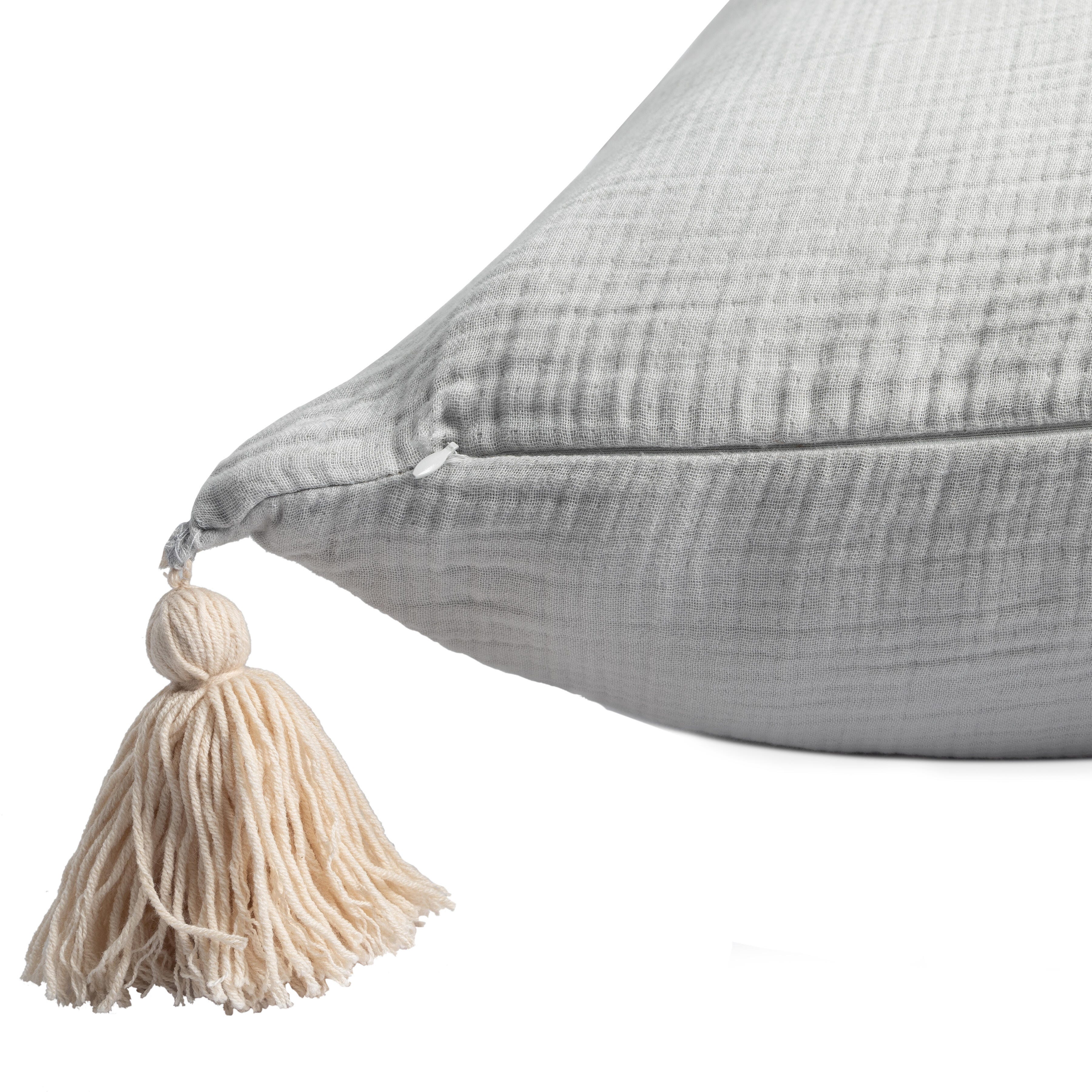Suvii Home Alaina Decorative Throw Pillow, Mushroom, large