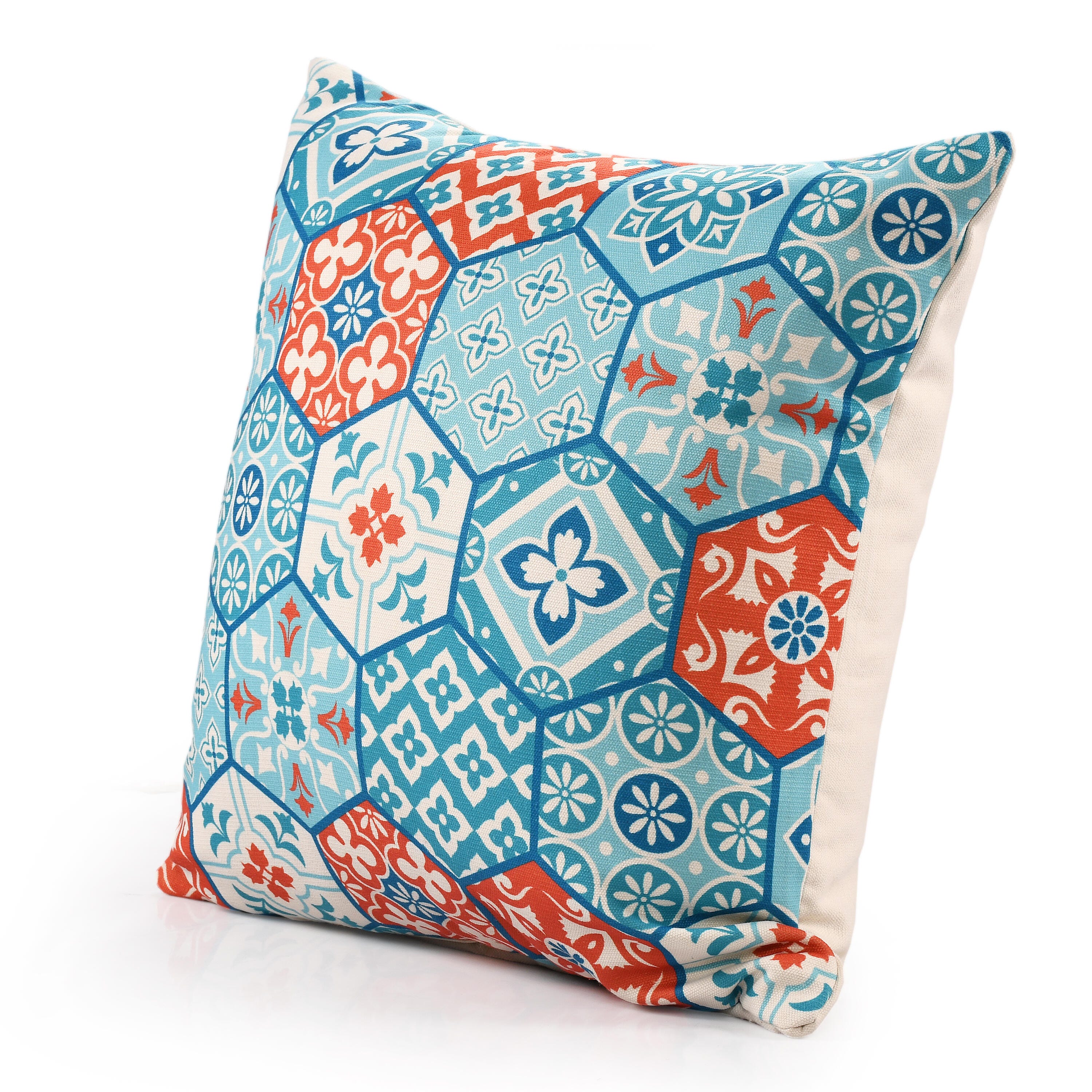 Suvii Home Marley Patchwork Decorative Throw Pillow, , large