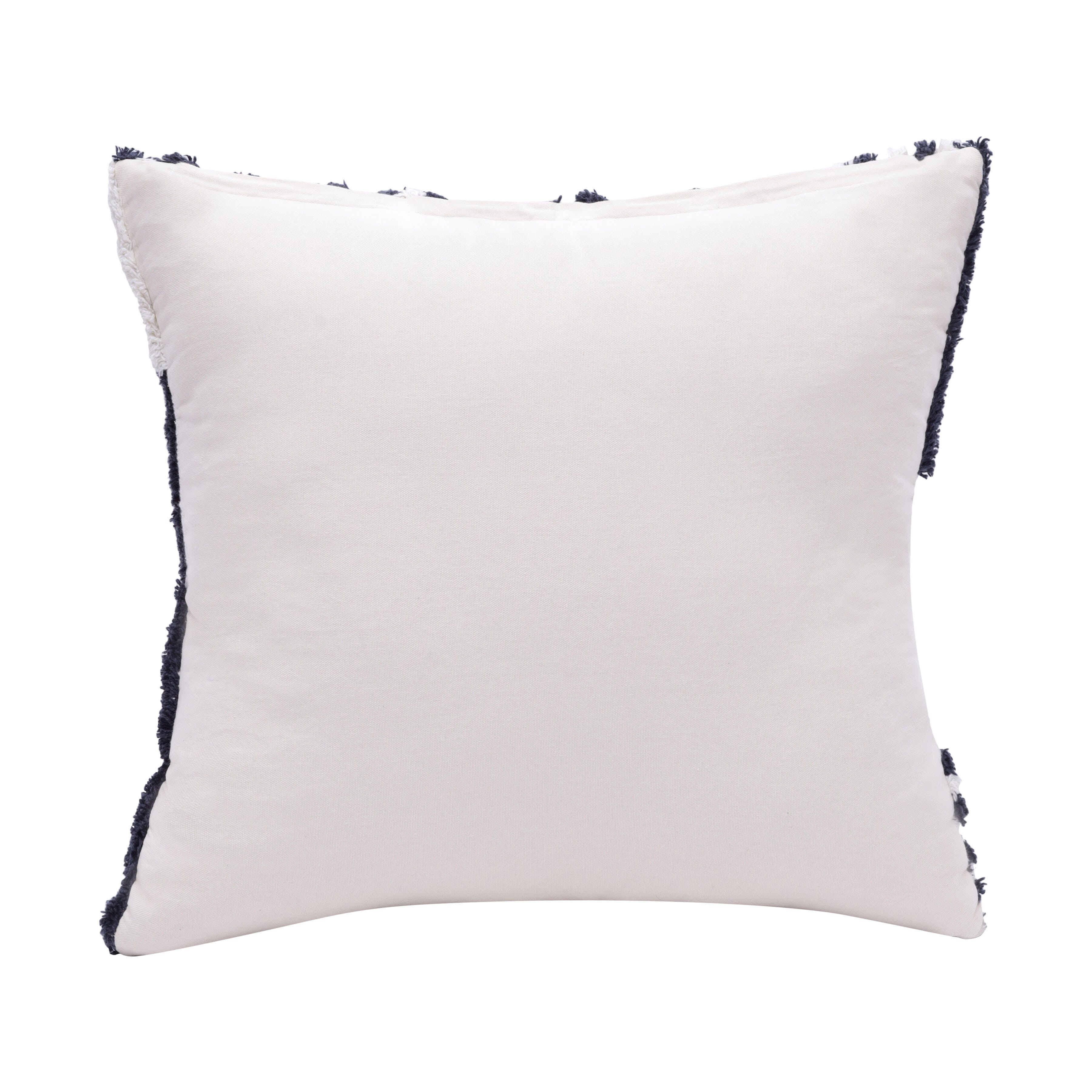 Suvii Home Stacy Garcia Decorative Throw Pillow, Navy/White, large
