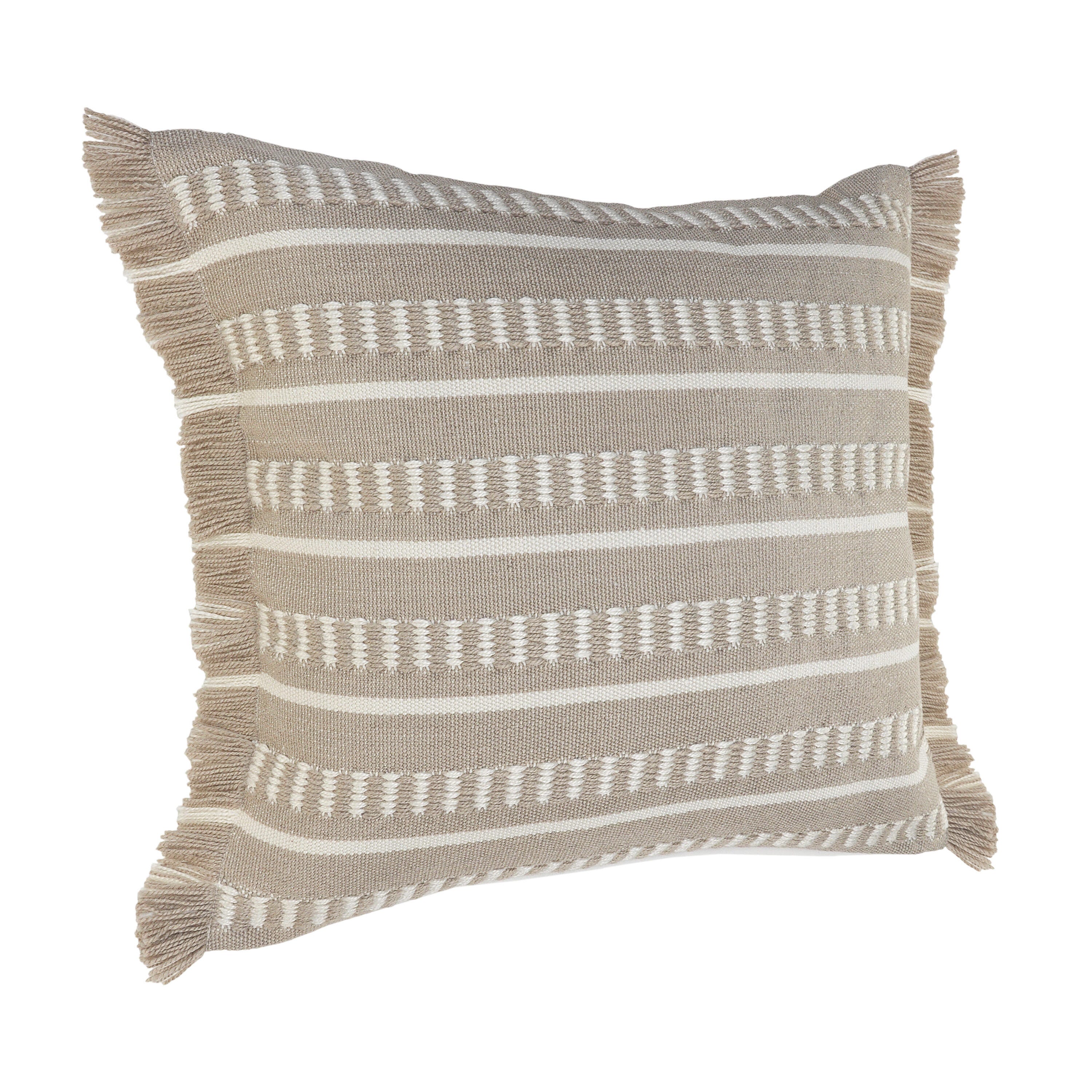 Suvii Home Addison Dash Striped Decorative Throw Pillow, , large