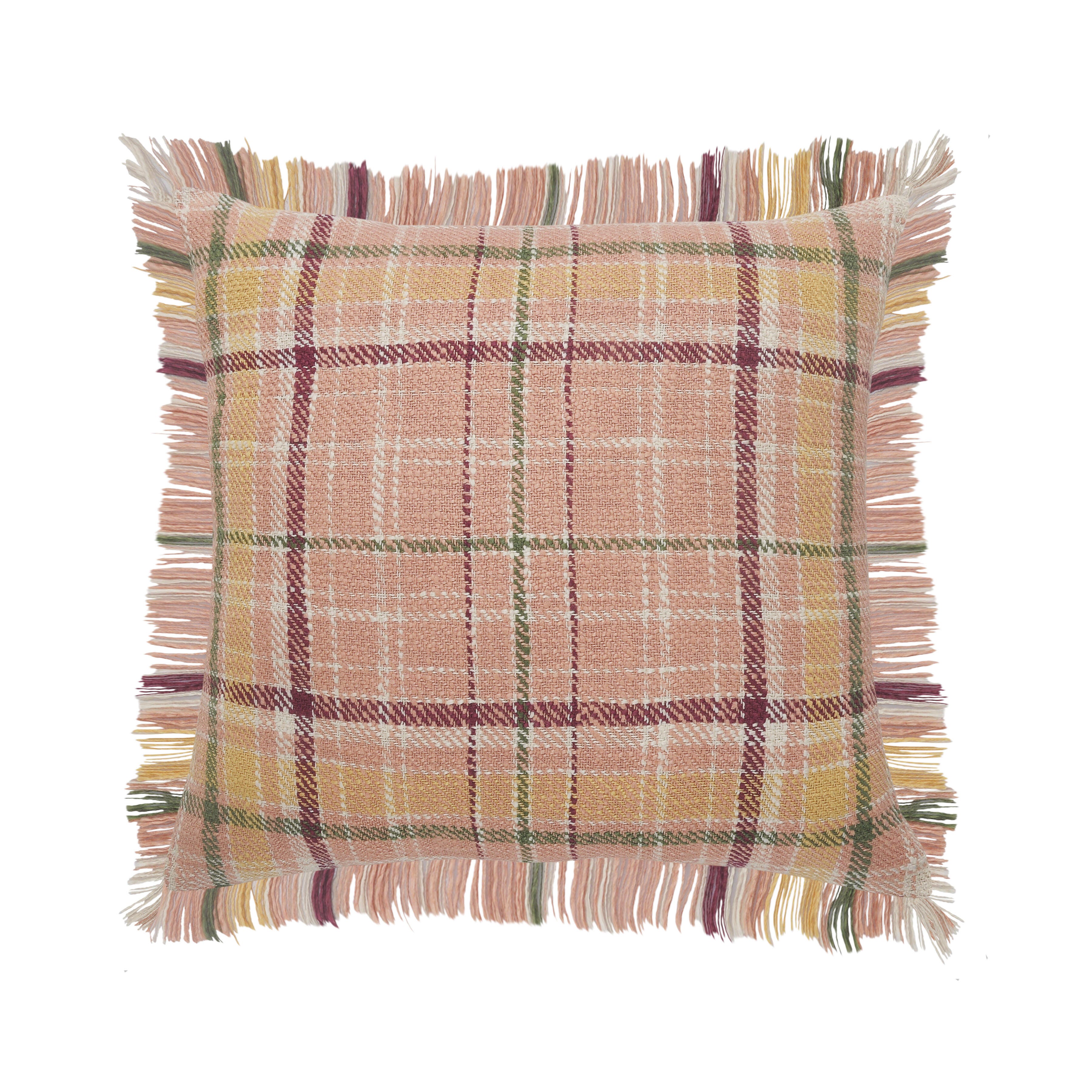 Suvii Home Ella Plaid Decorative Throw Pillow, , large