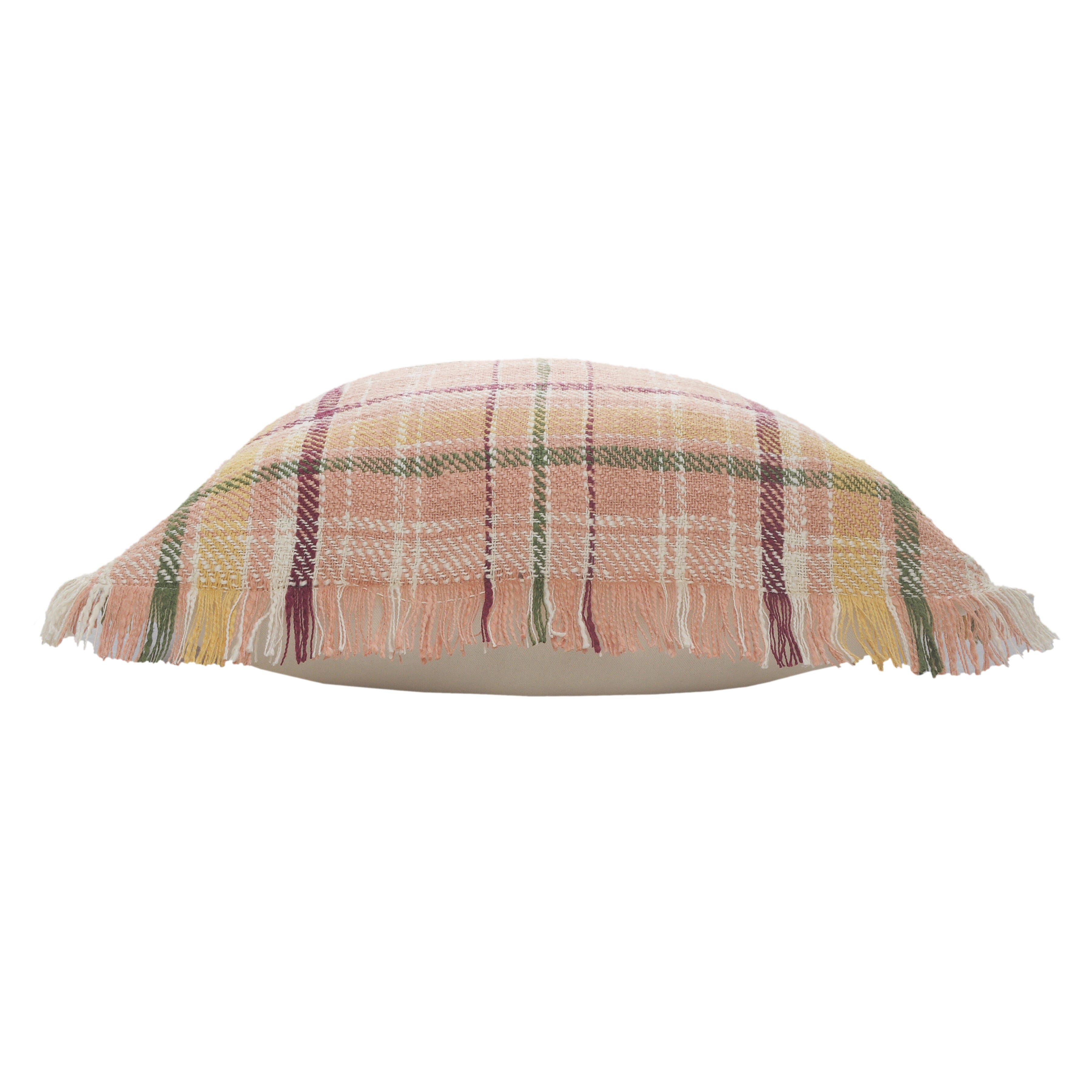 Suvii Home Ella Plaid Decorative Throw Pillow, , large