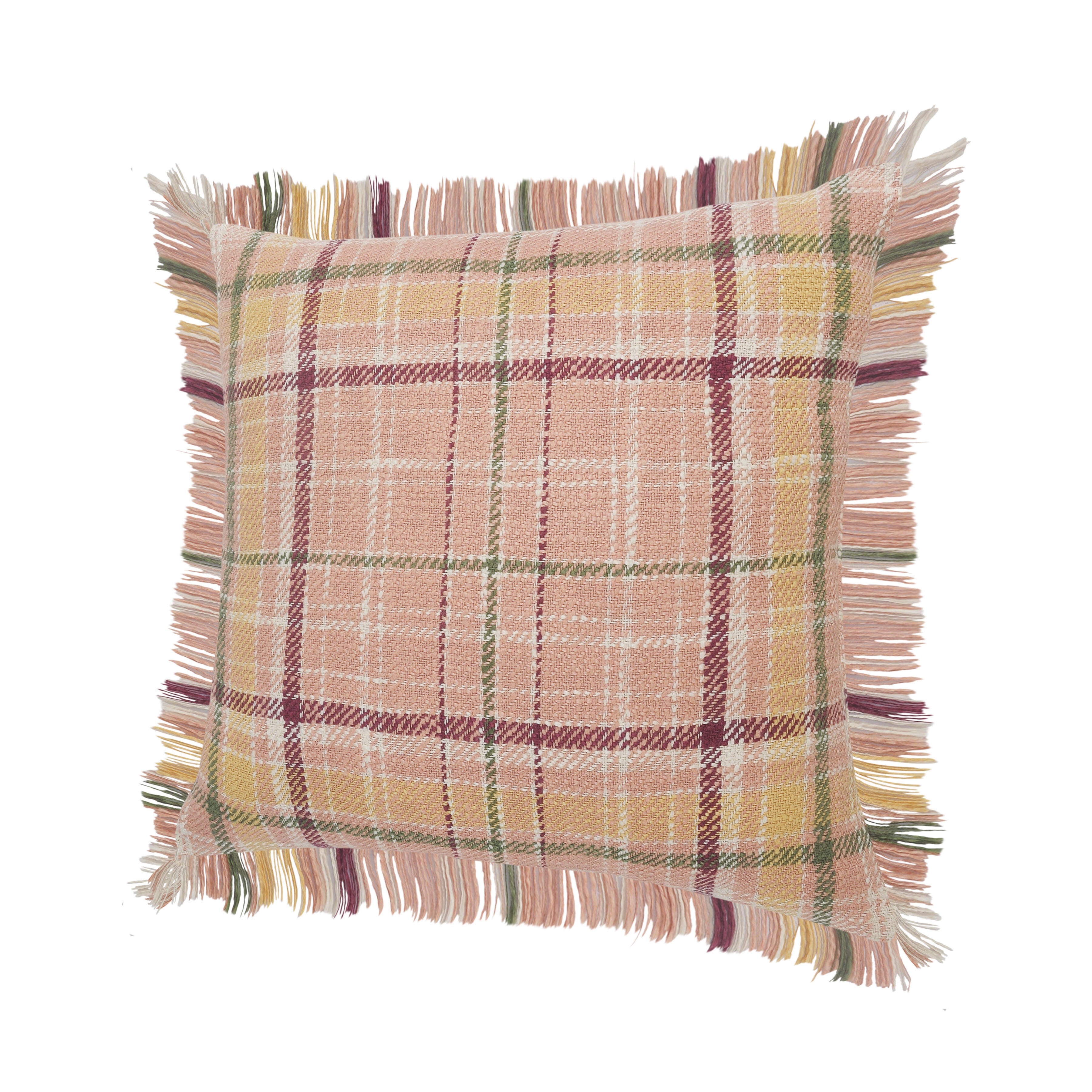 Suvii Home Ella Plaid Decorative Throw Pillow, , large