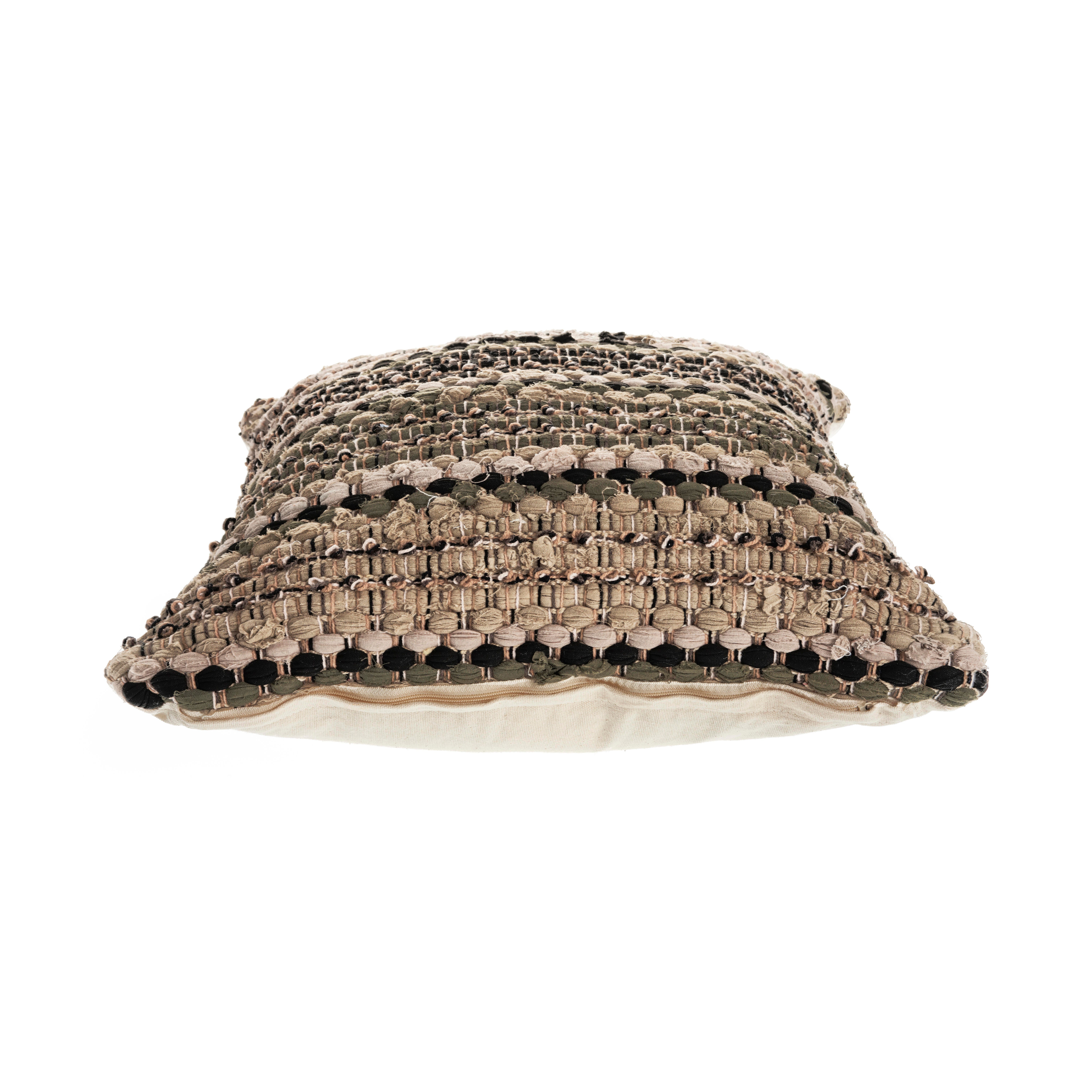 Suvii Home Catherine Decorative Throw Pillow, Beige/Brown, large