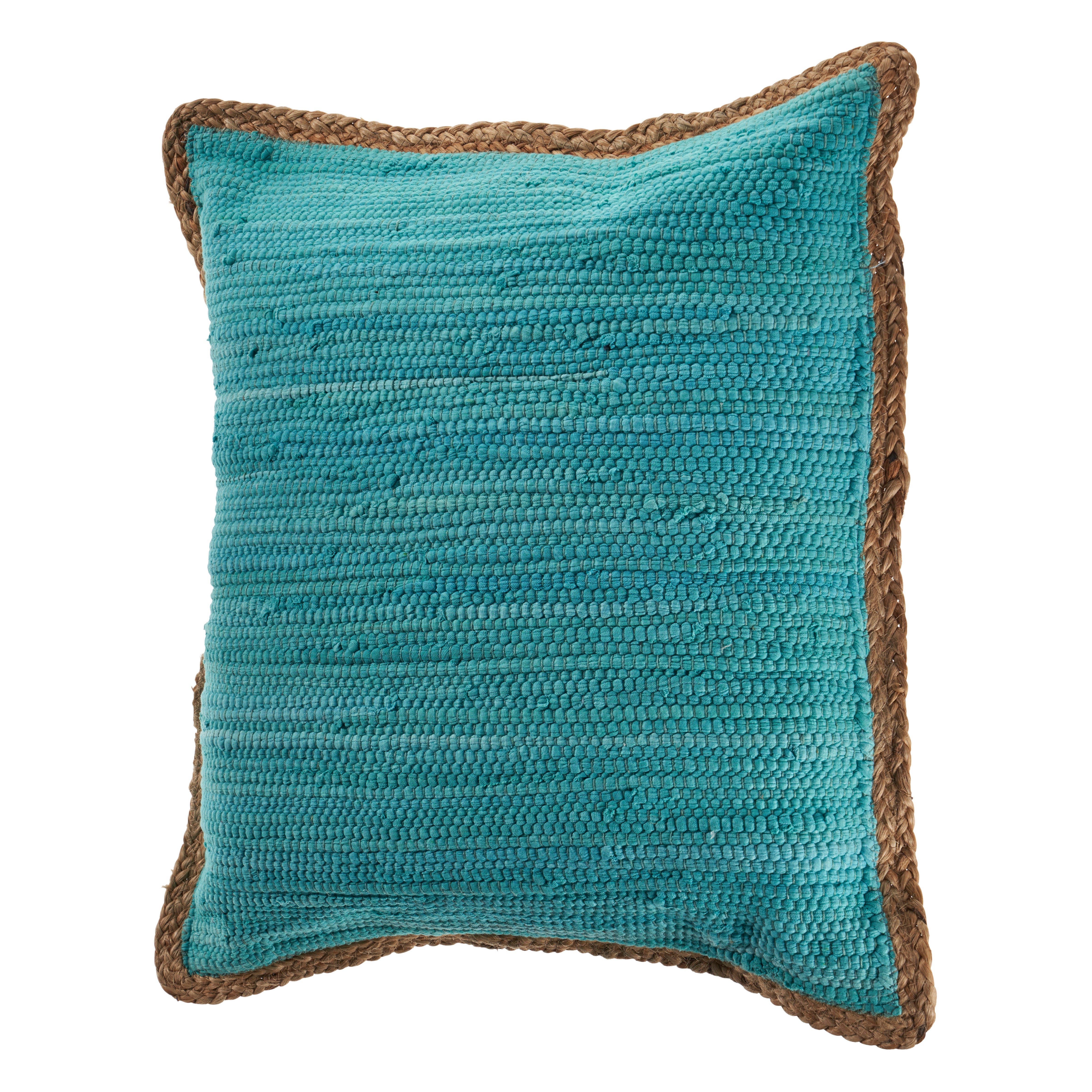 Suvii Home Remi Decorative Throw Pillow, Blue/Turquoise, large