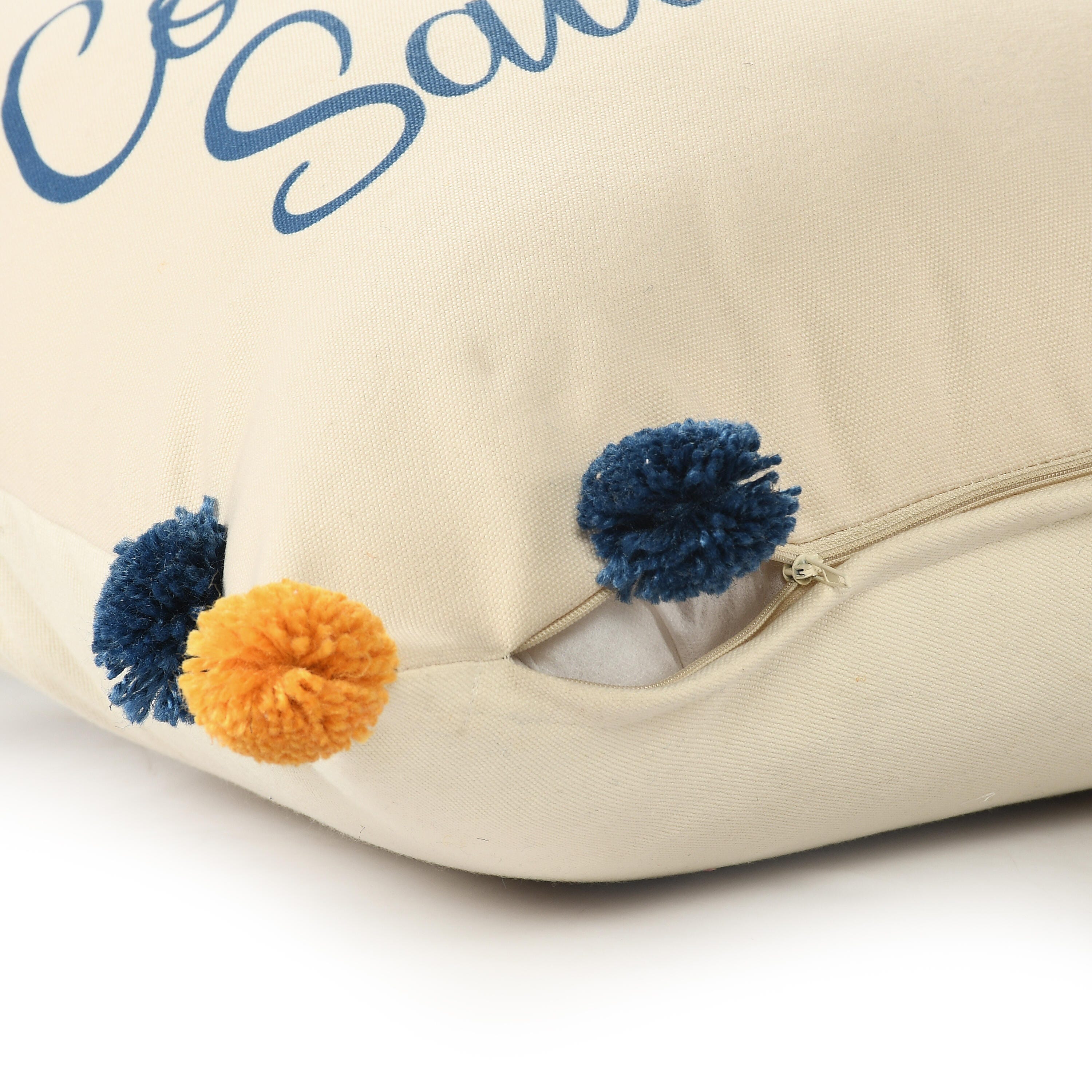 Suvii Home Scarlett Come Sail Away Decorative Throw Pillow, , large