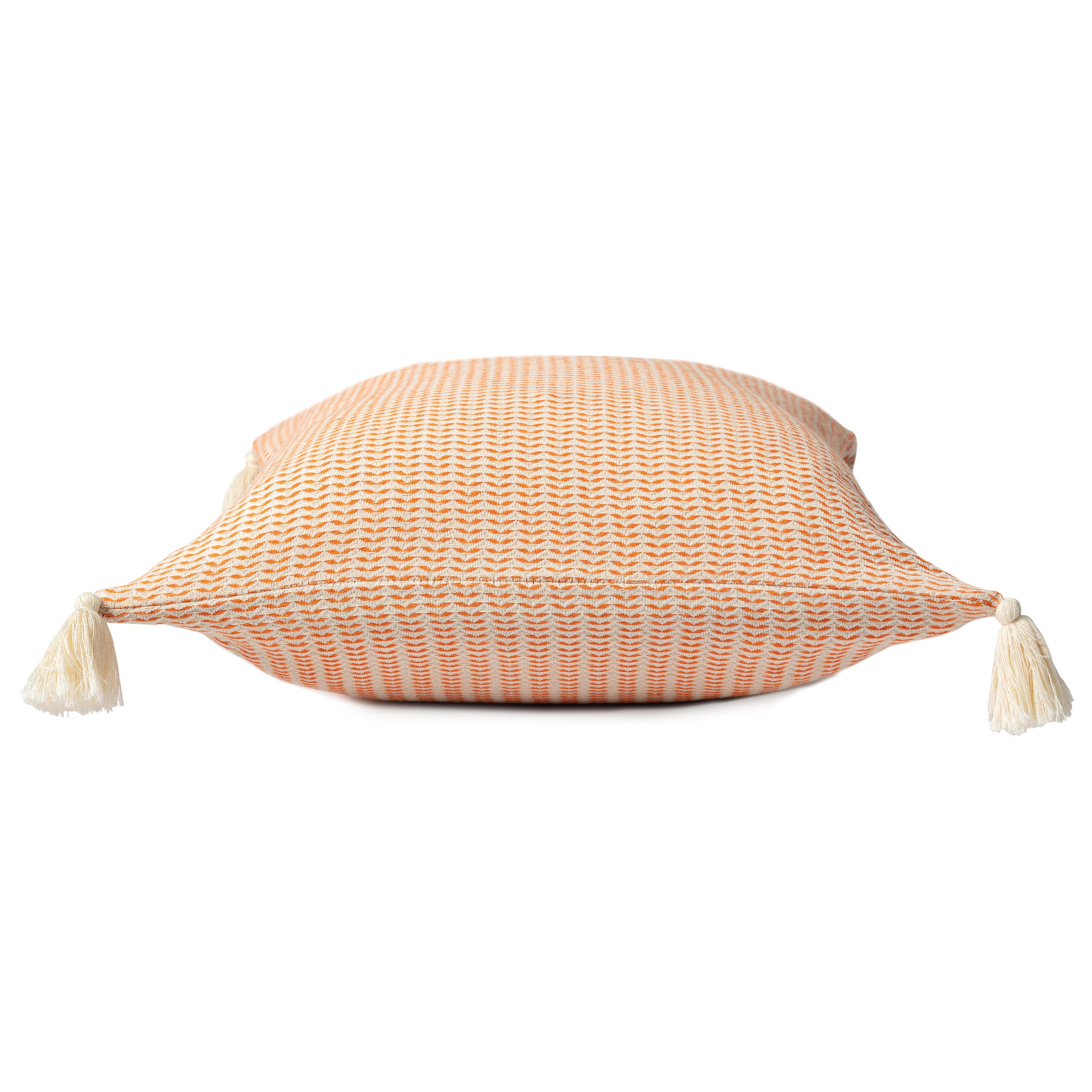 Suvii Home Bianca Decorative Throw Pillow, Orange, large