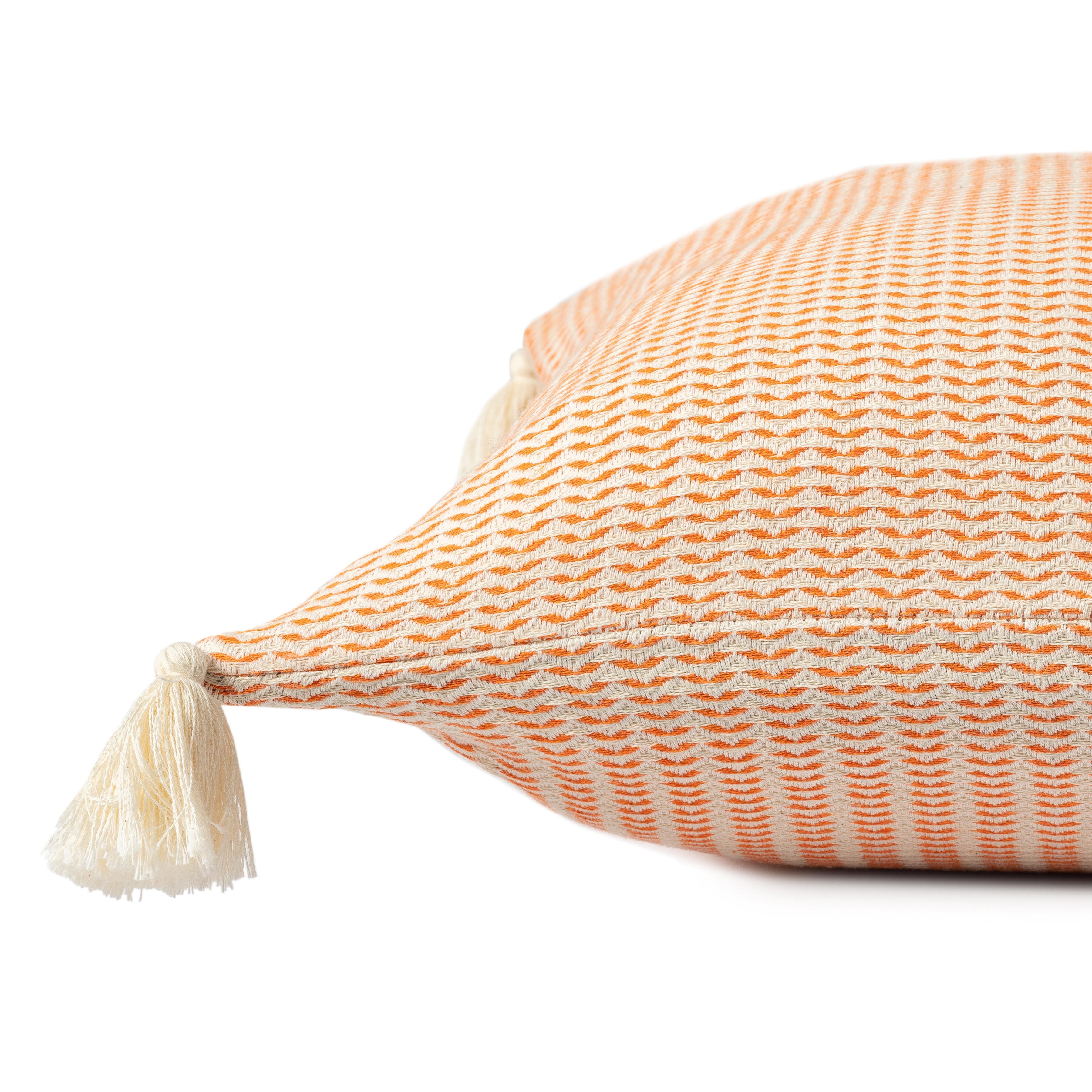 Suvii Home Bianca Decorative Throw Pillow, Orange, large