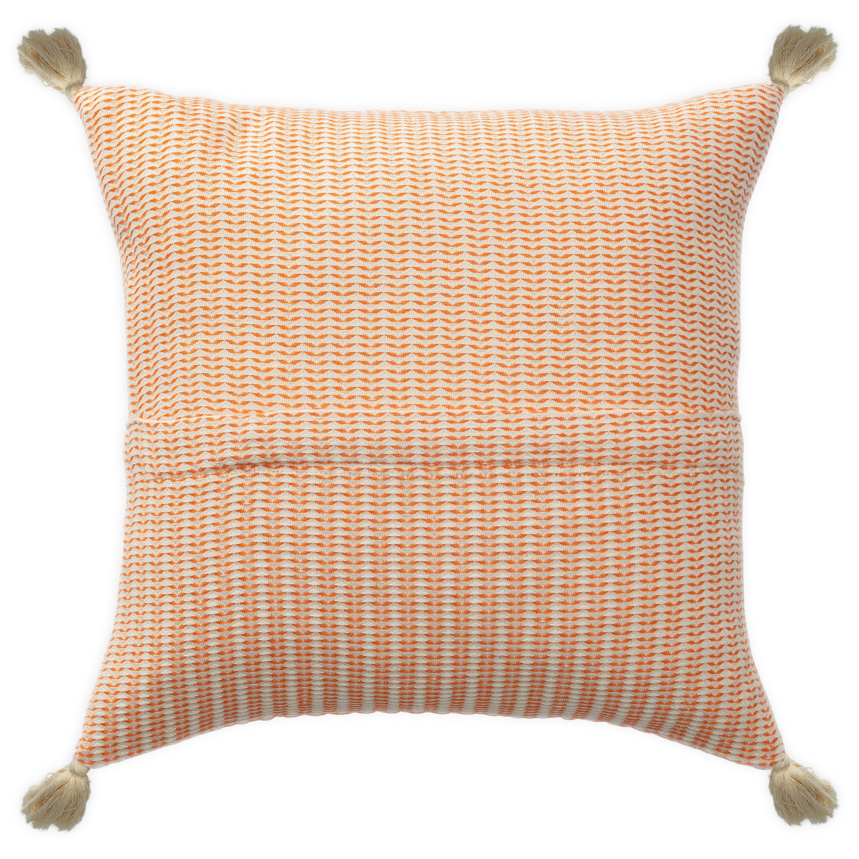 Suvii Home Bianca Decorative Throw Pillow, Orange, large