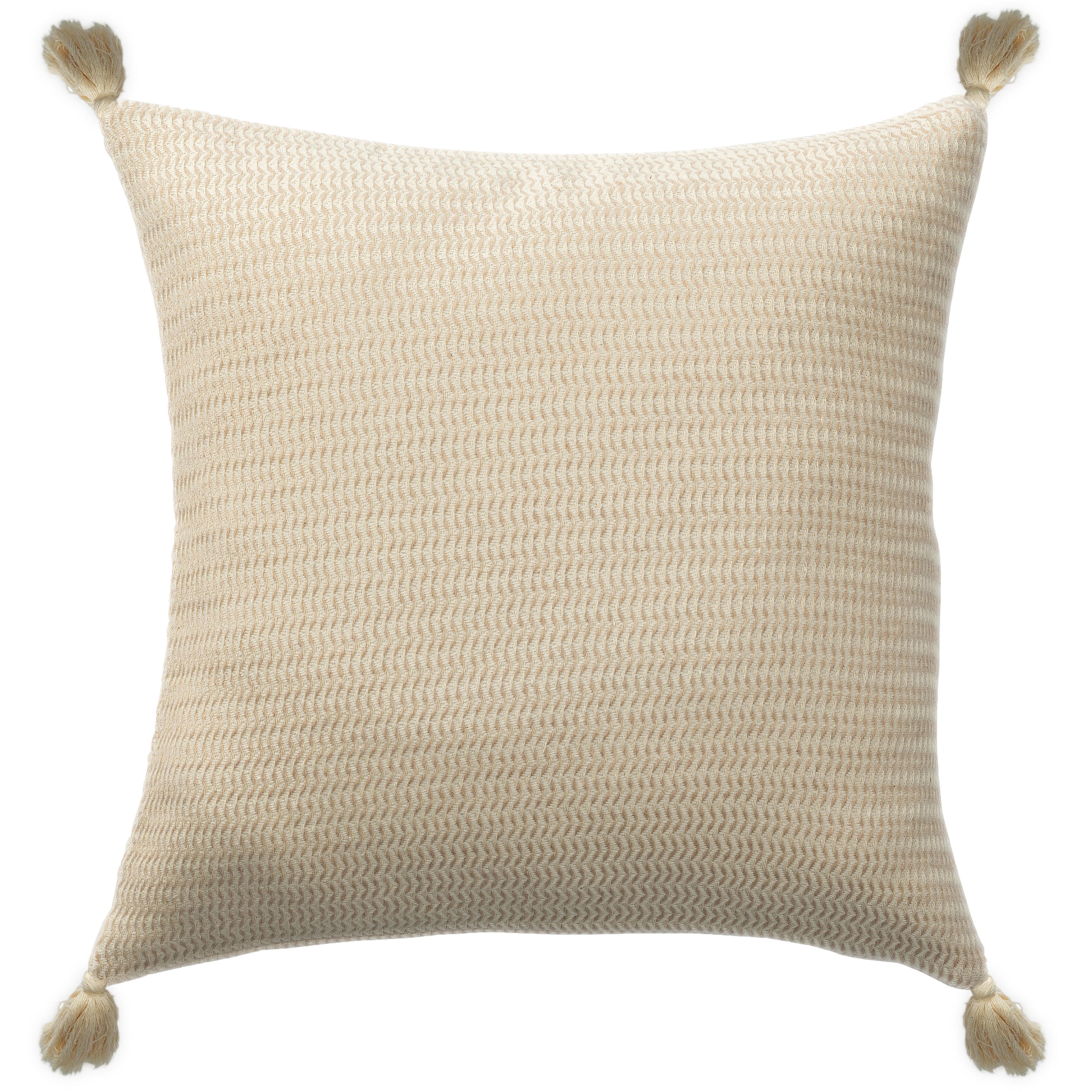 Suvii Home Bianca Decorative Throw Pillow, Beige, large