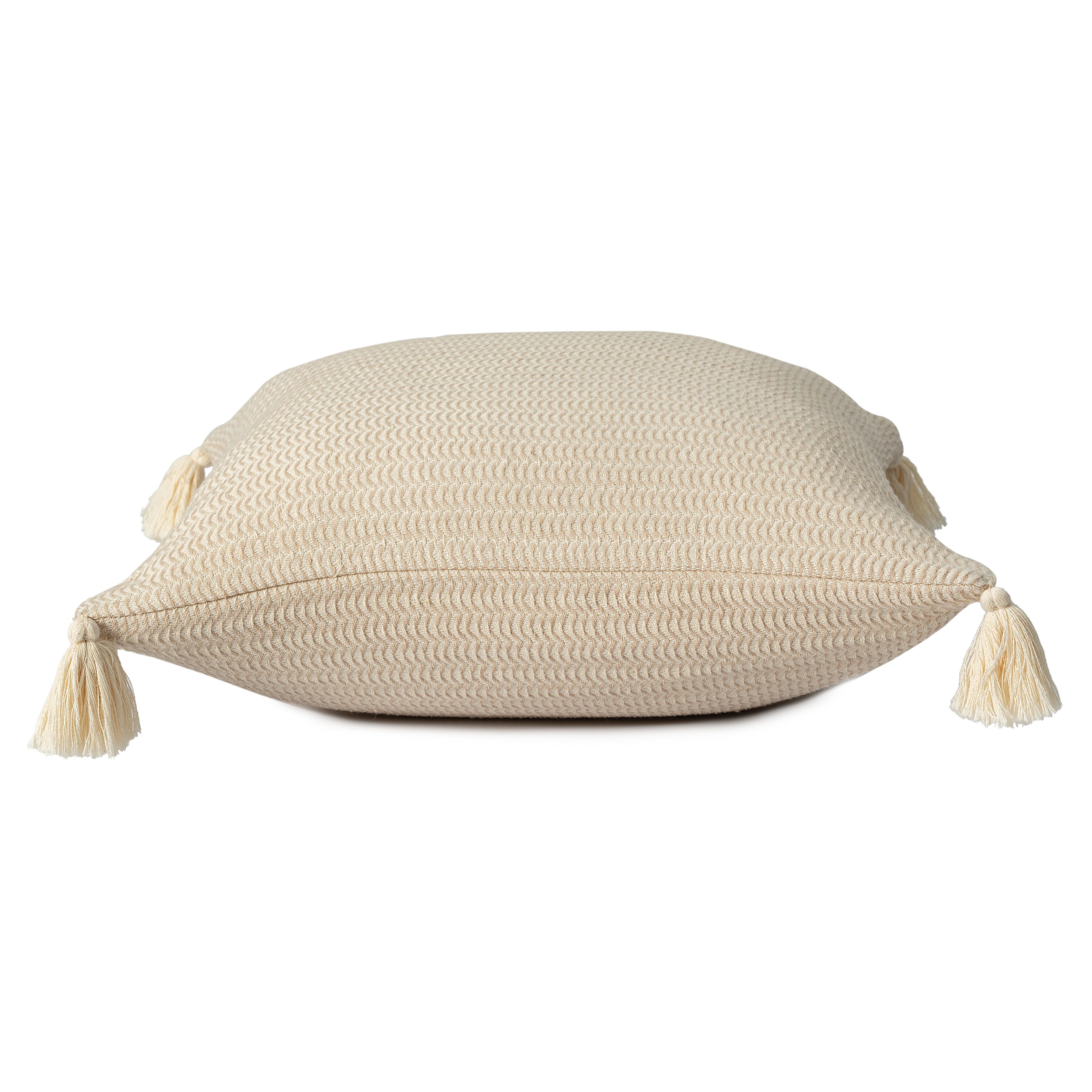 Suvii Home Bianca Decorative Throw Pillow, Beige, large