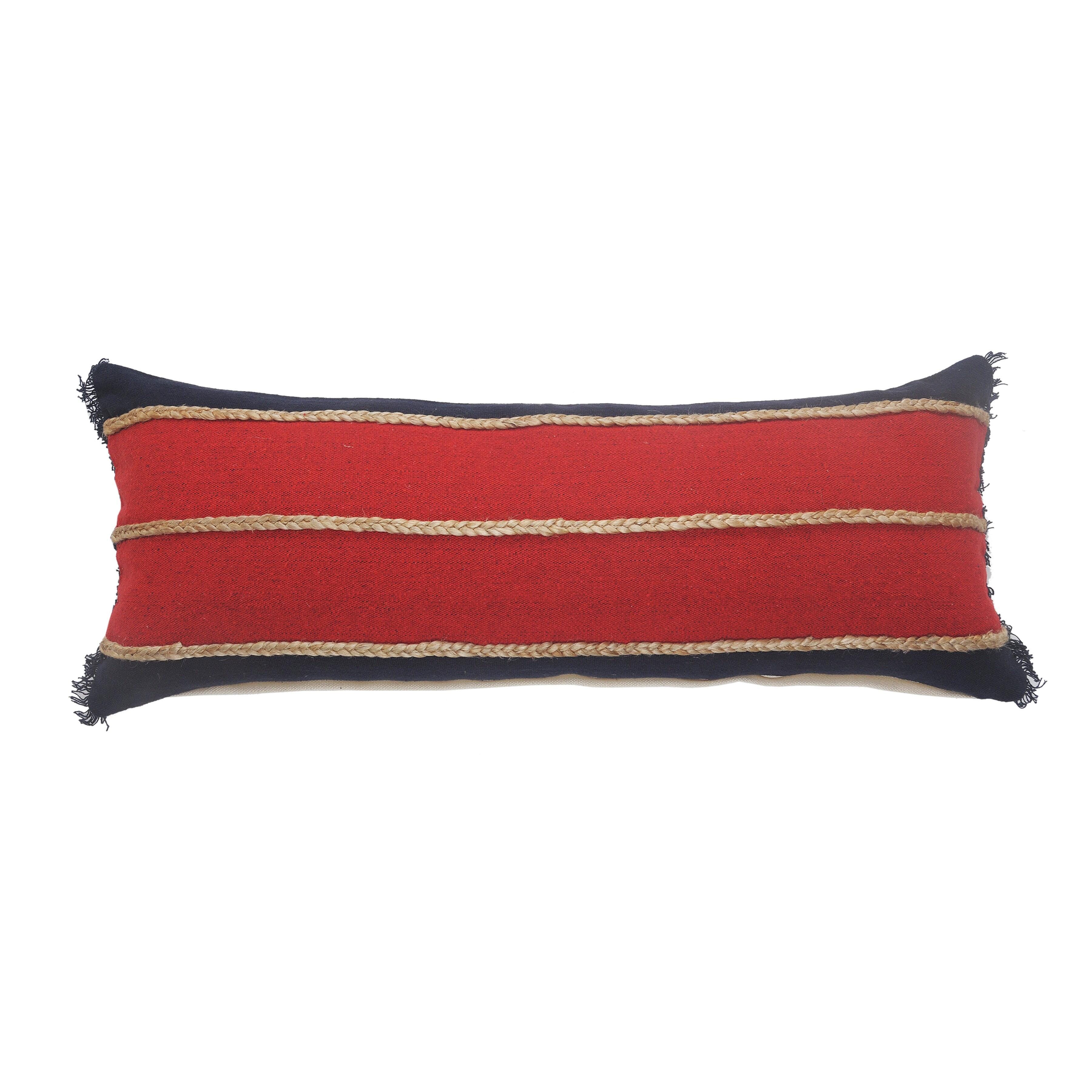 Suvii Home Camila Atlantis Lumbar Decorative Throw Pillow, , large