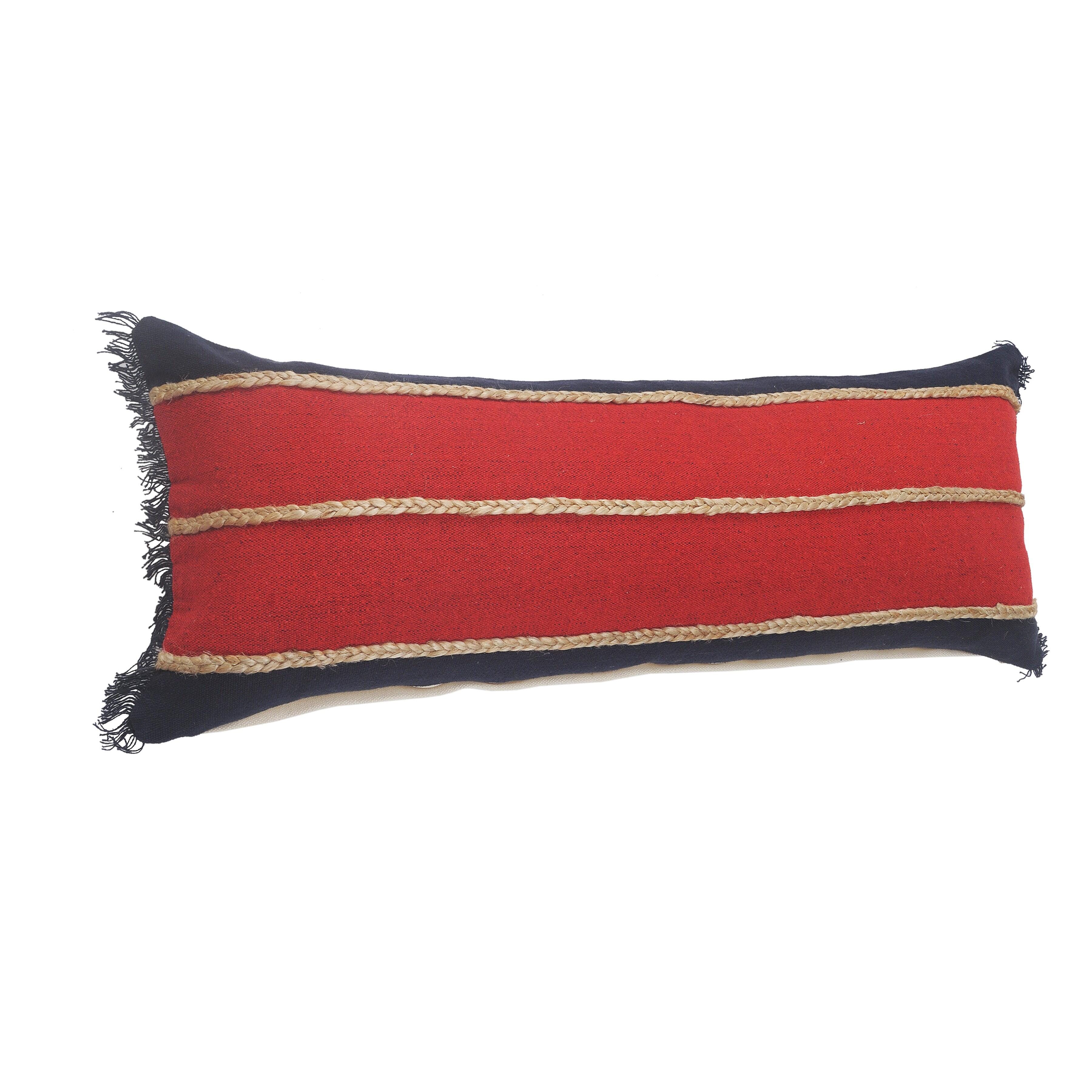 Suvii Home Camila Atlantis Lumbar Decorative Throw Pillow, , large