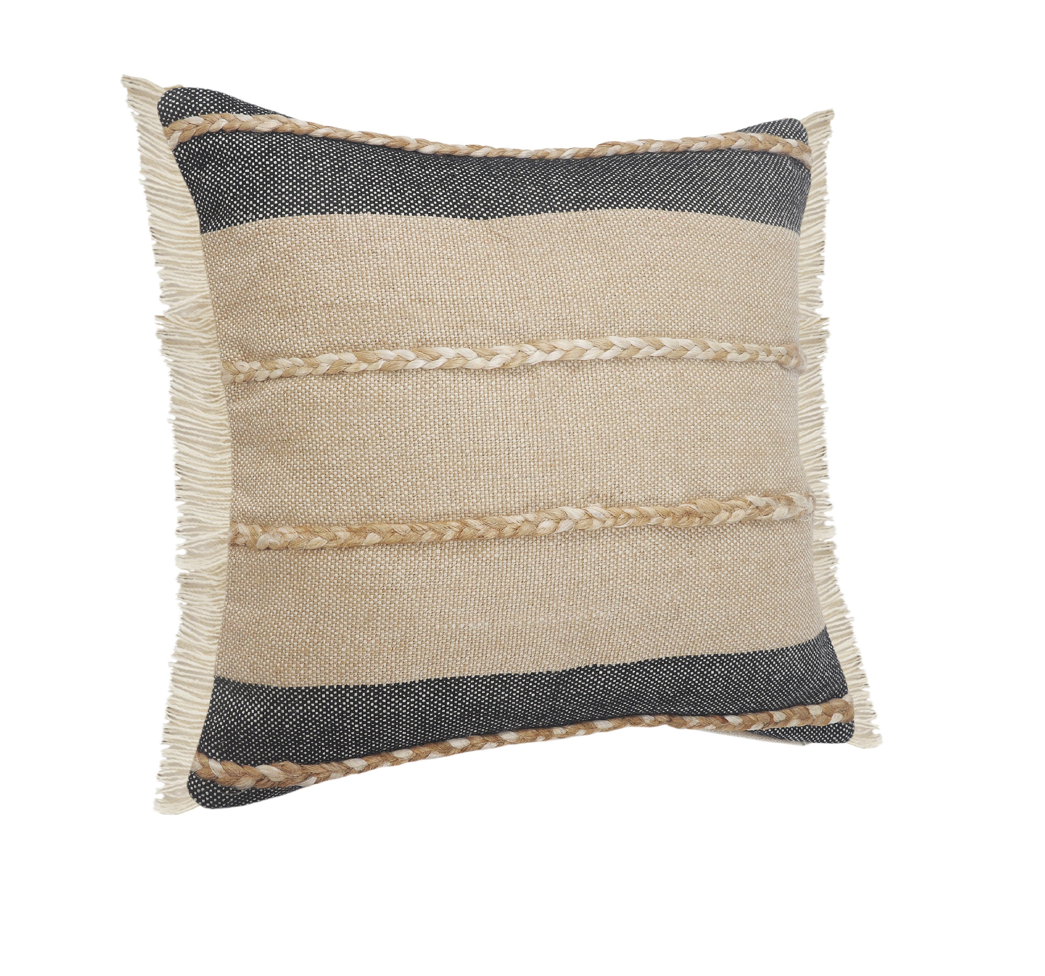 Suvii Home Camila Square Decorative Throw Pillow, , large