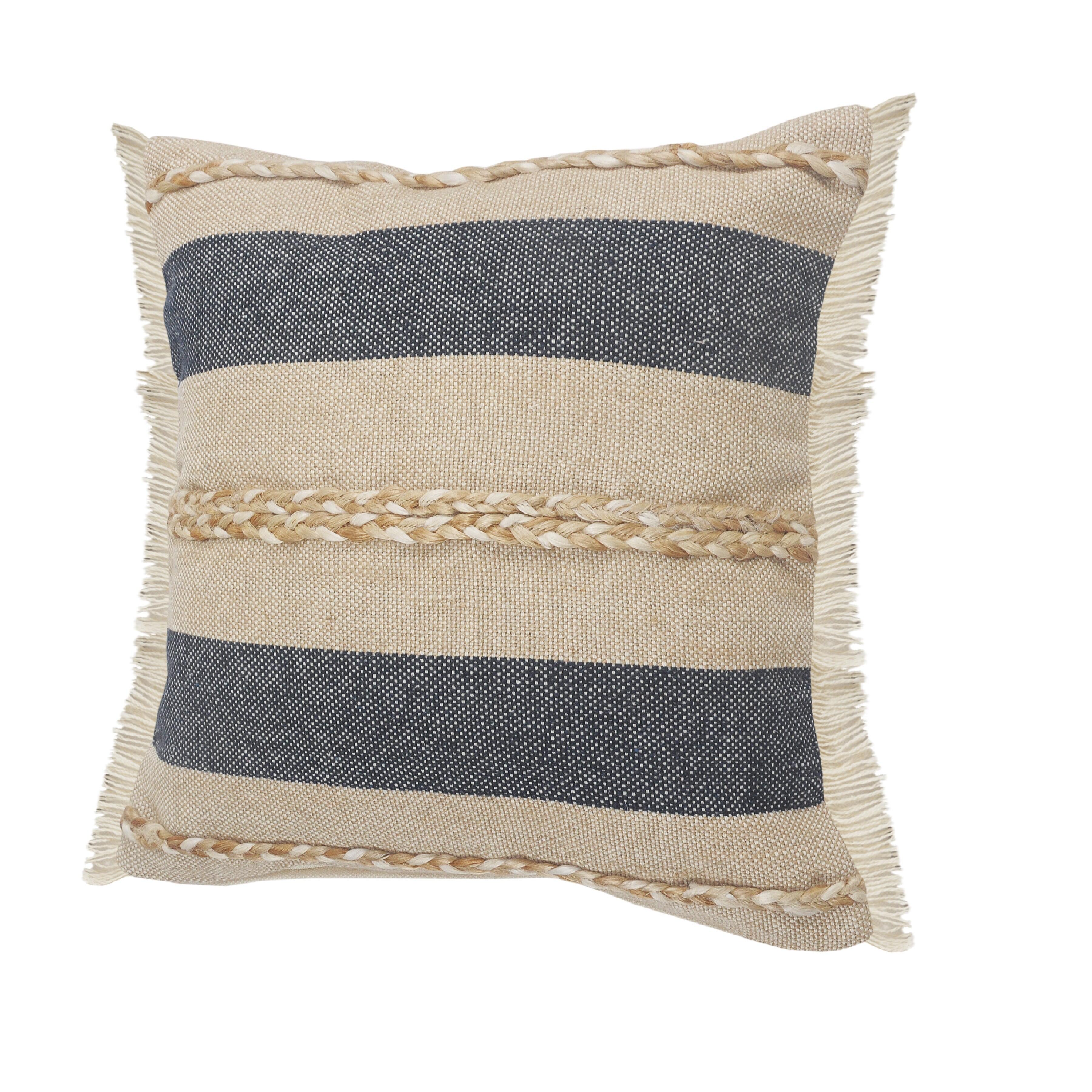 Suvii Home Camila Braided Decorative Throw Pillow, , large