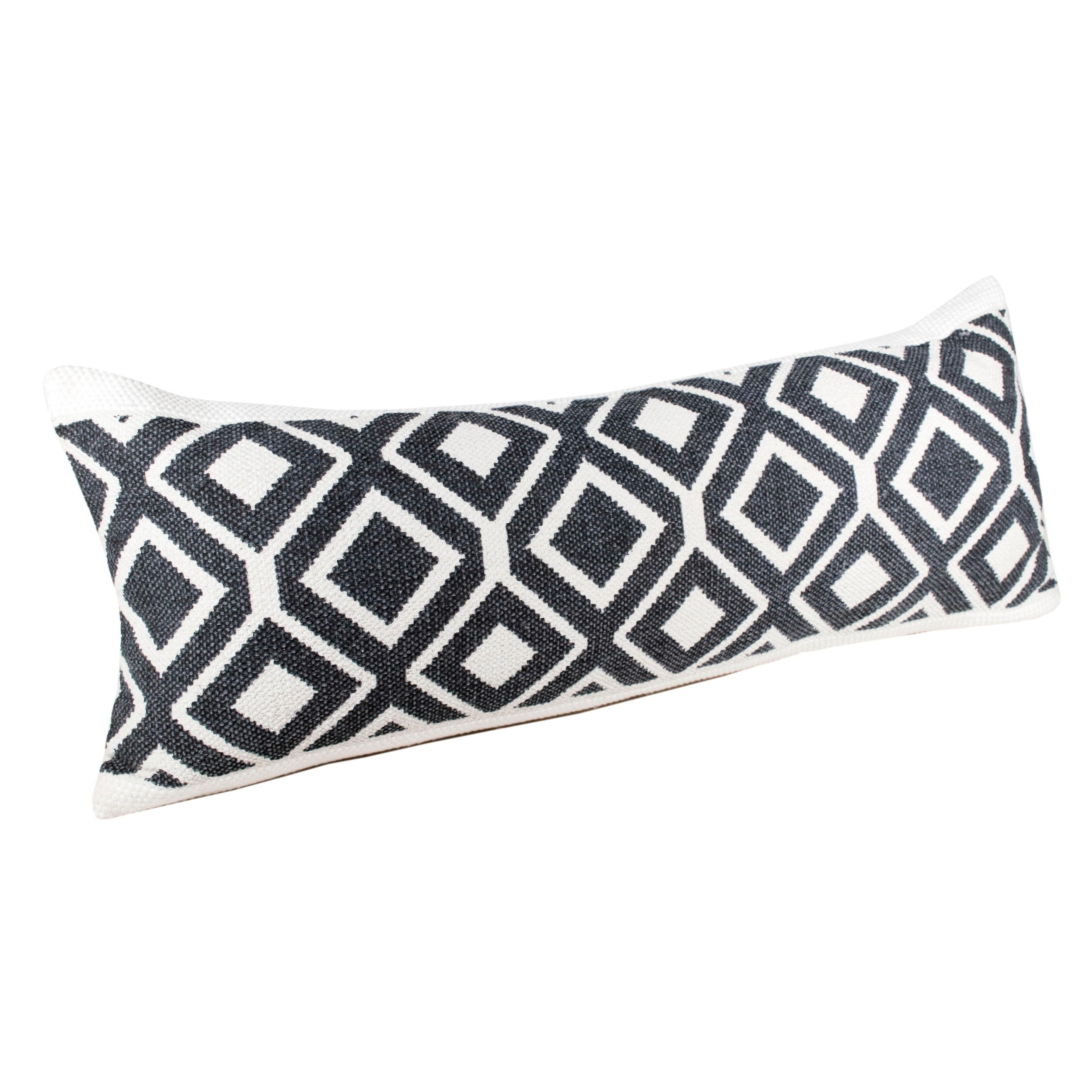 Suvii Home Madison Geometric Lumbar Decorative Throw Pillow, , large