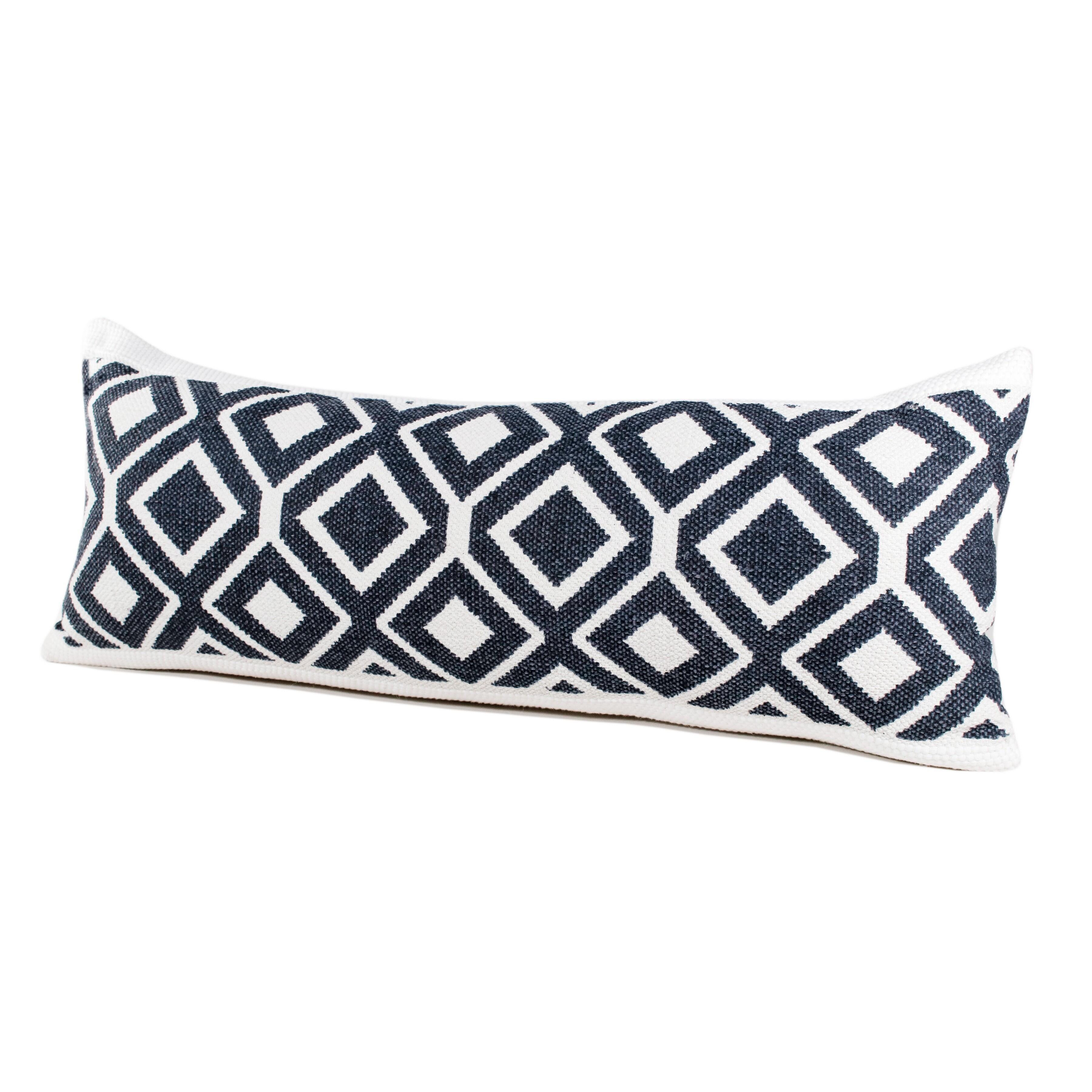 Suvii Home Madison Geometric Lumbar Decorative Throw Pillow, , large
