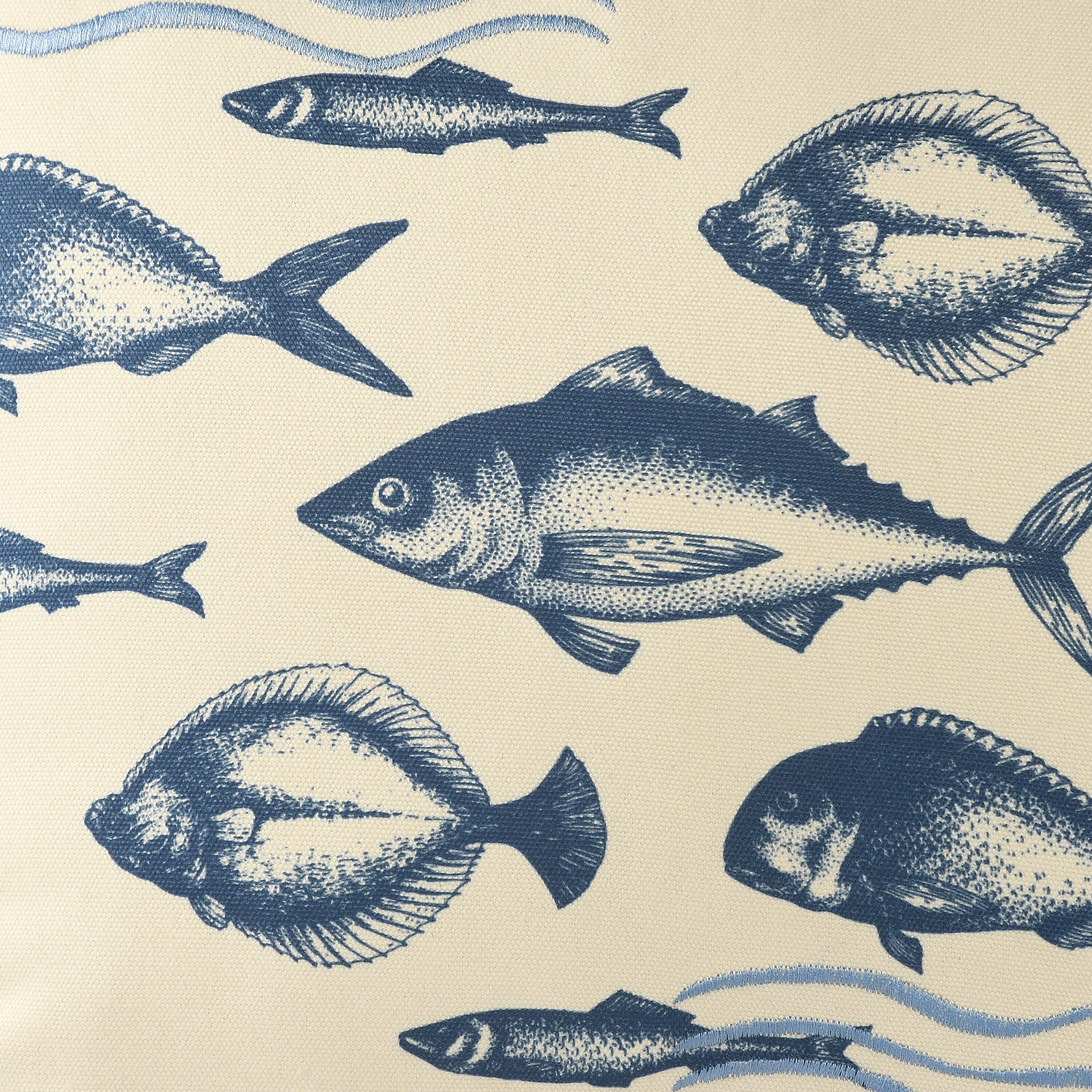 Suvii Home Scarlett Fish Decorative Throw Pillow, , swatch