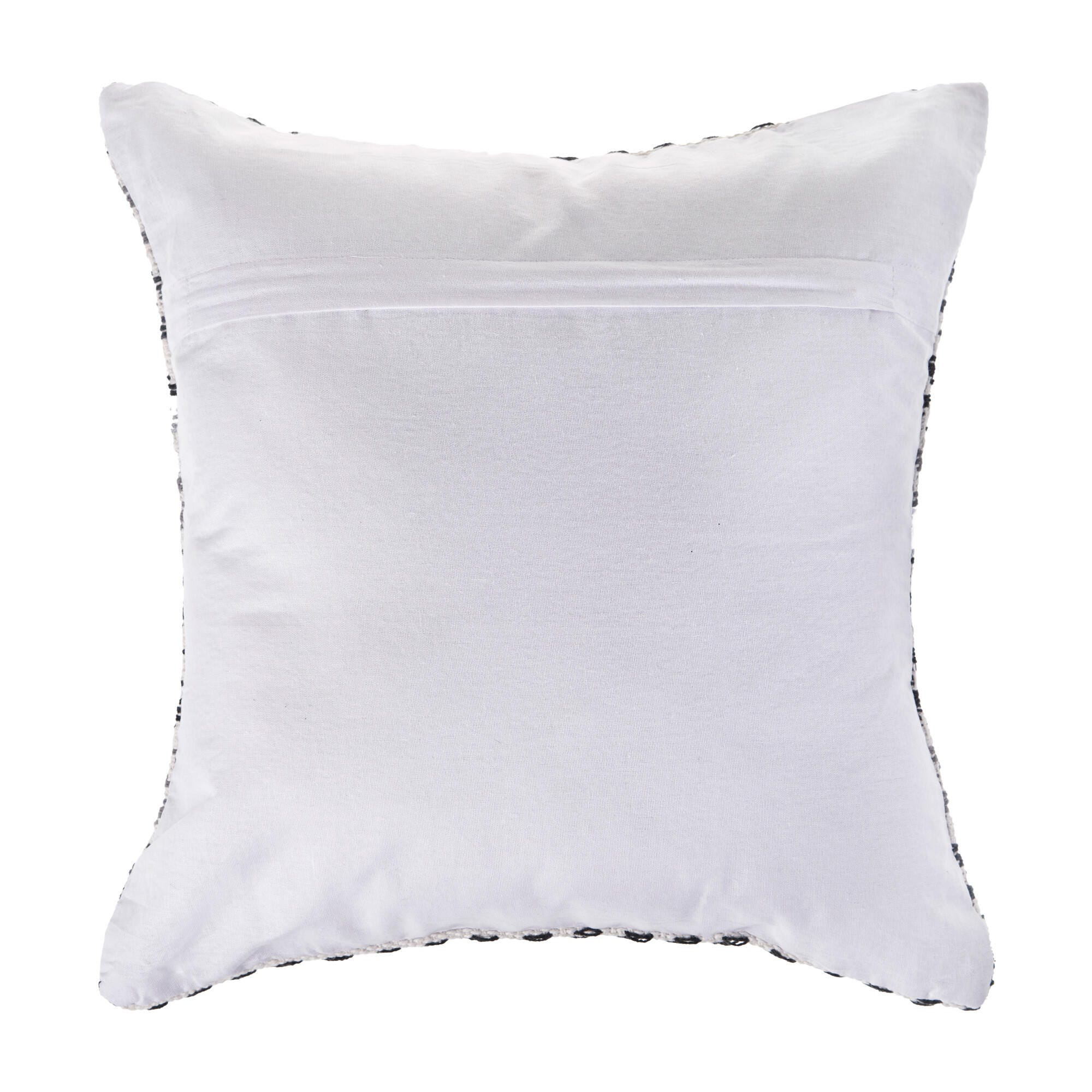 Suvii Home Allison Chevron Decorative Throw Pillow, Black, large