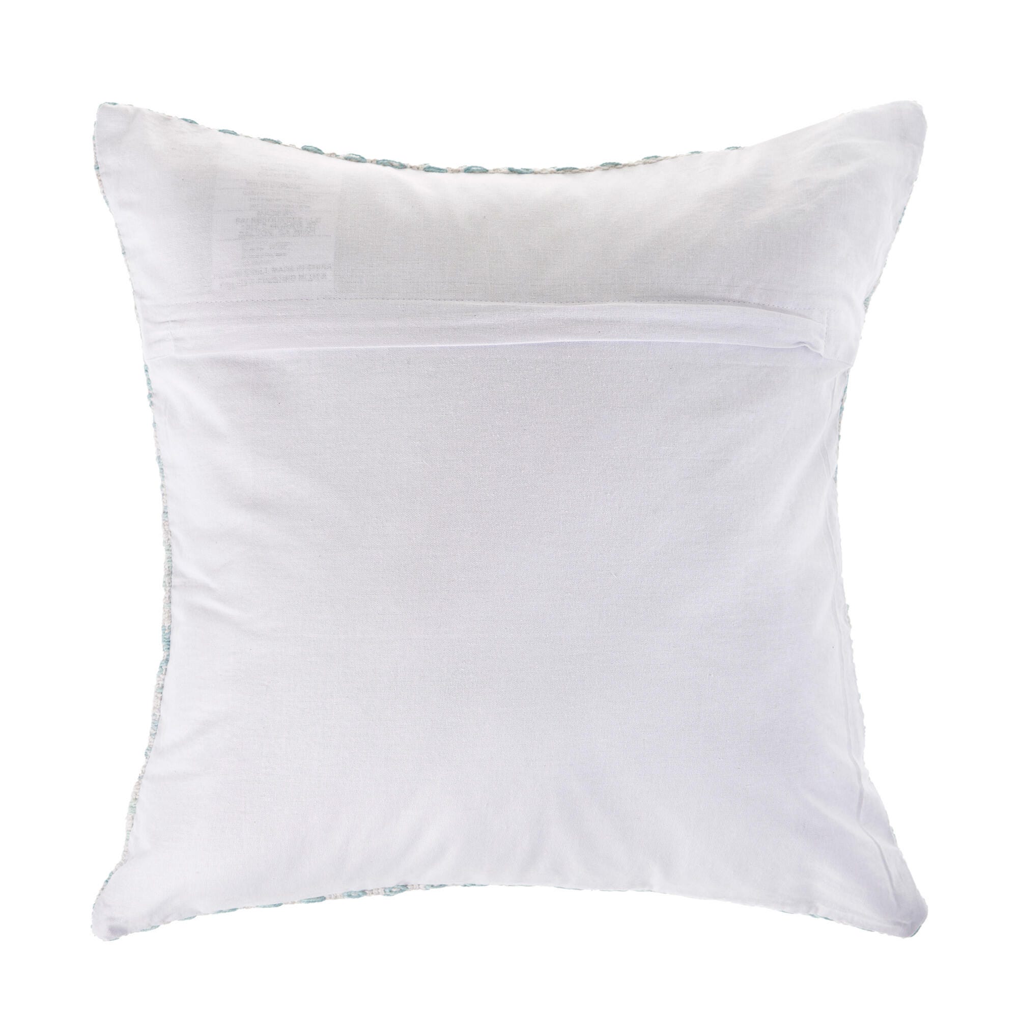Suvii Home Allison Chevron Decorative Throw Pillow, Spa Blue, large