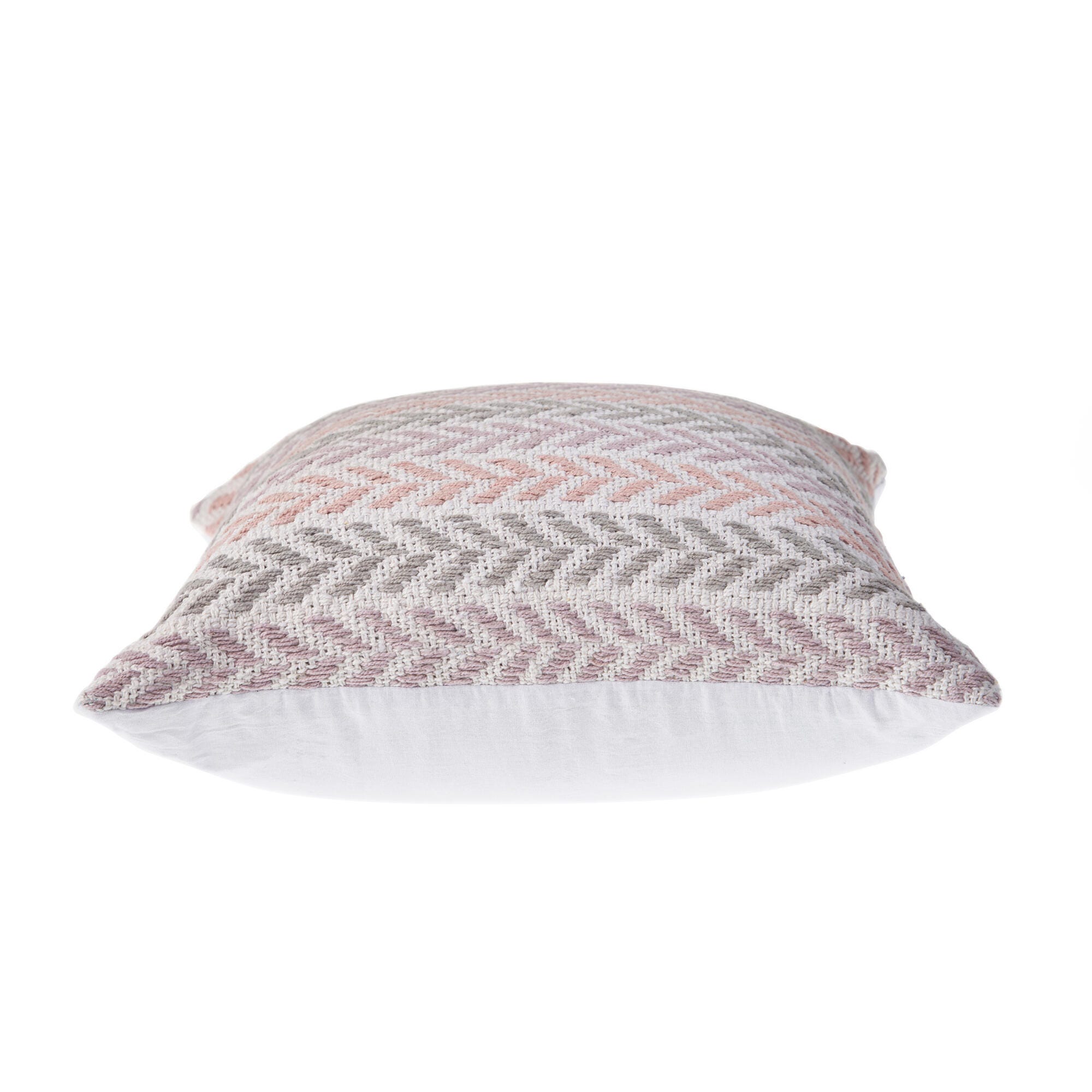 Suvii Home Allison Chevron Decorative Throw Pillow, Lilac, large