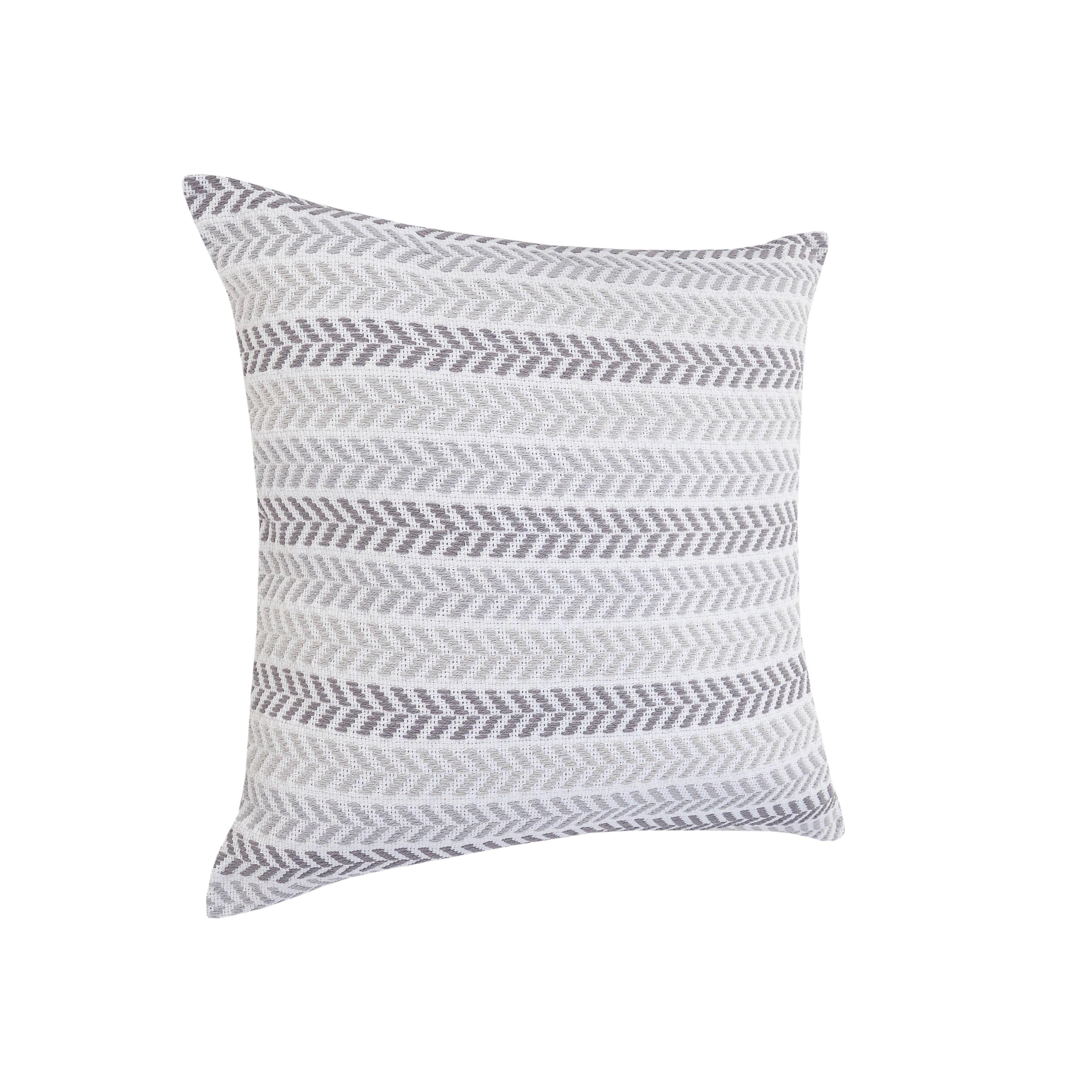Suvii Home Allison Decorative Throw Pillow, Gray, large