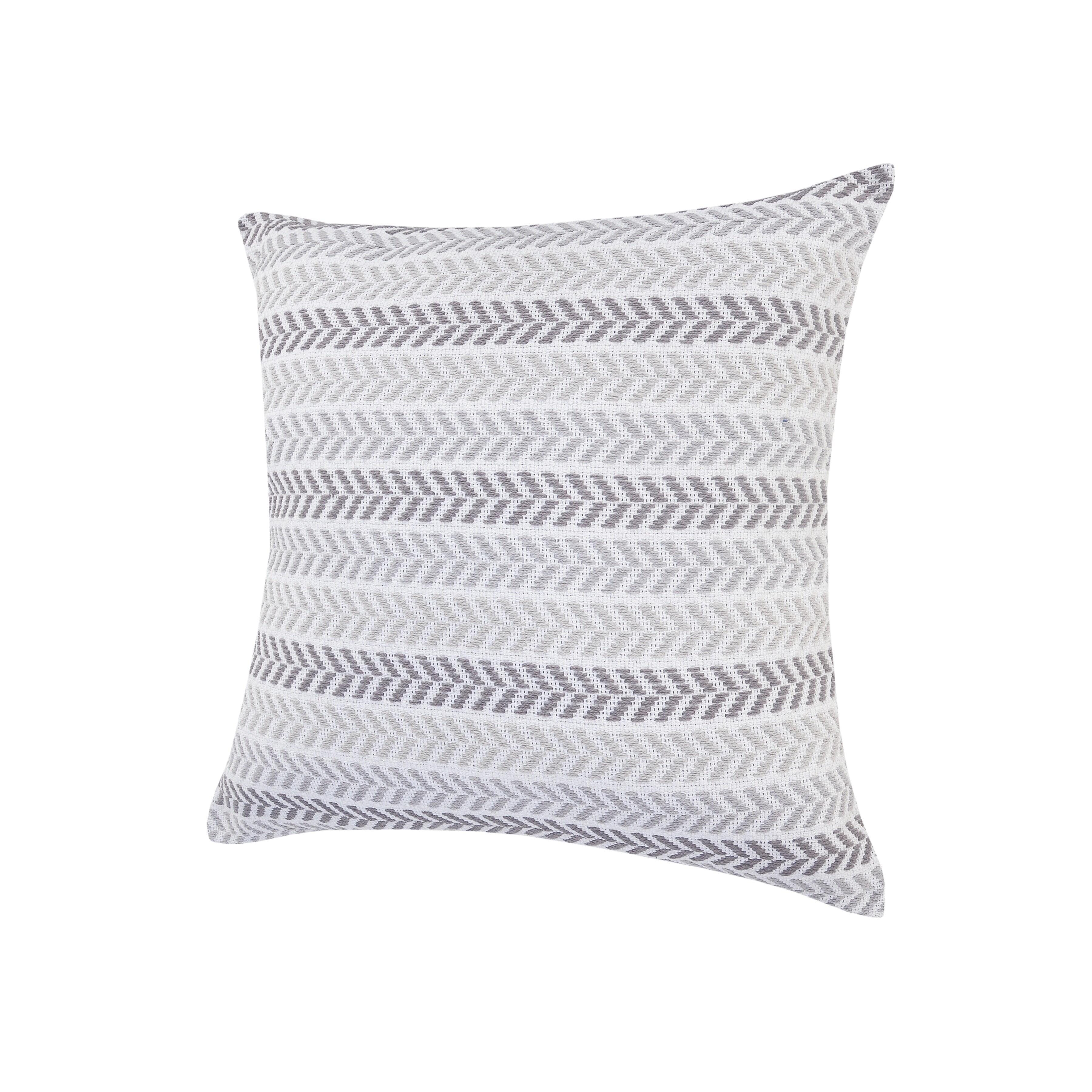 Suvii Home Allison Decorative Throw Pillow, Gray, large