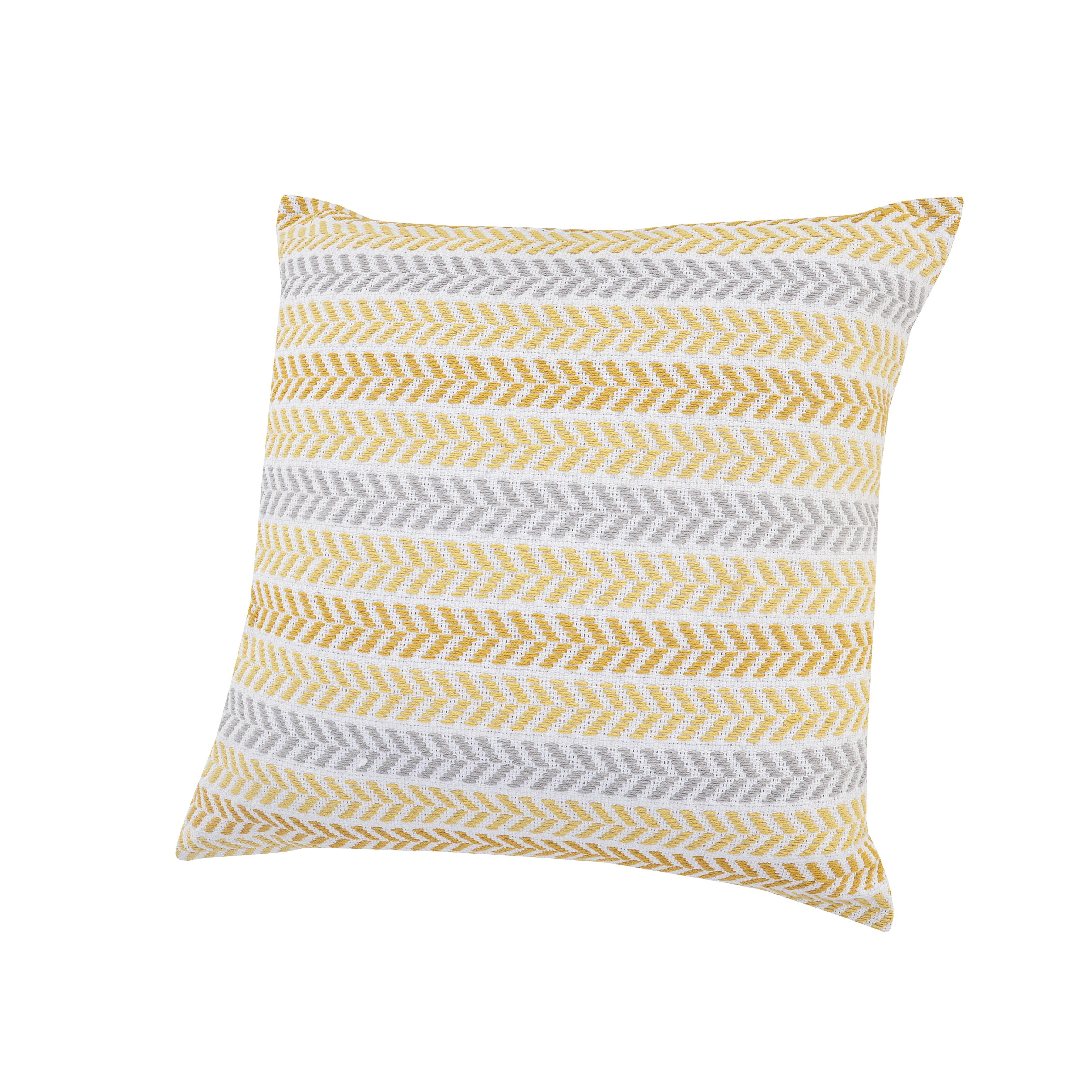Suvii Home Allison Decorative Throw Pillow, Yellow, large